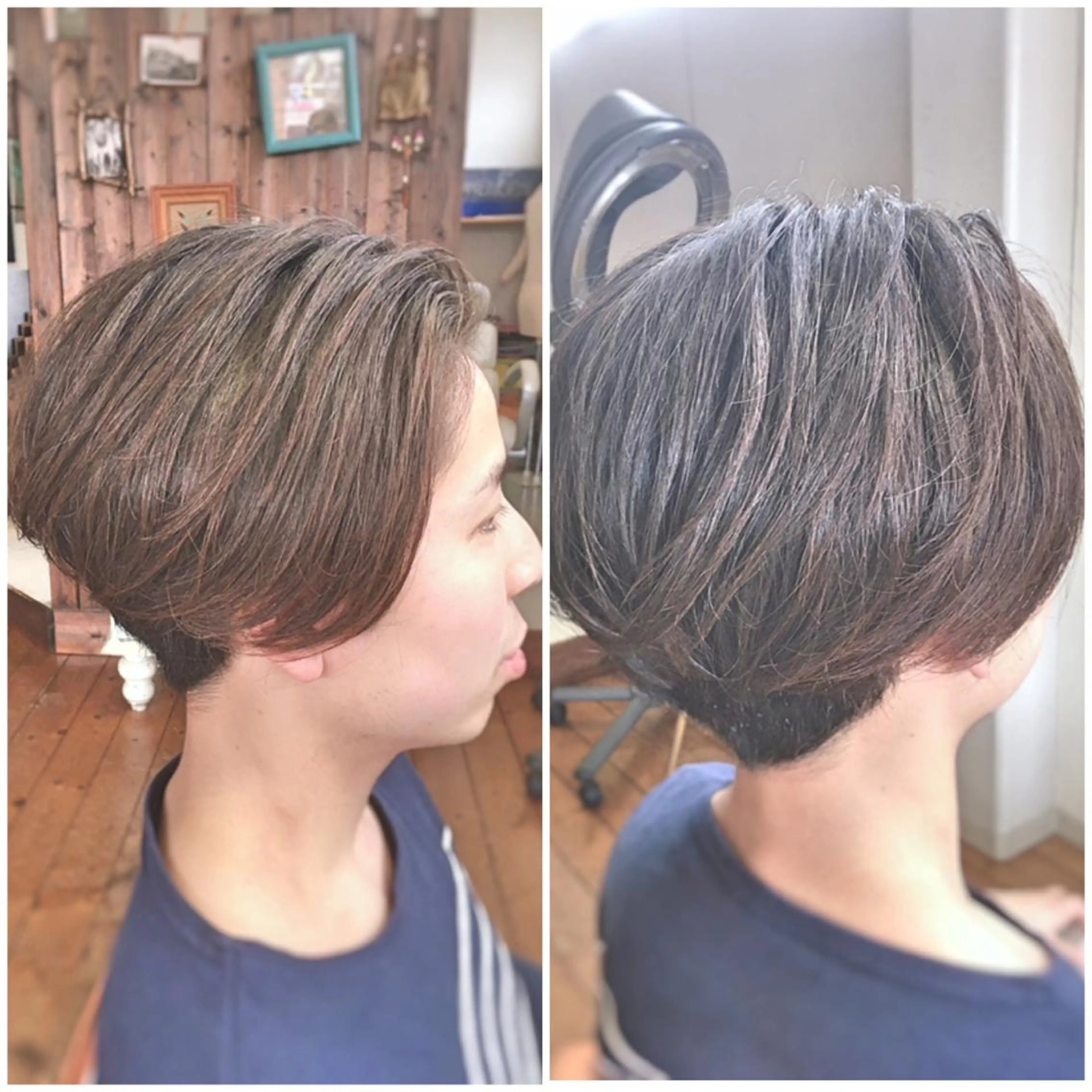 ミディアム メンズ タカハシ ユウヤのヘアスタイル