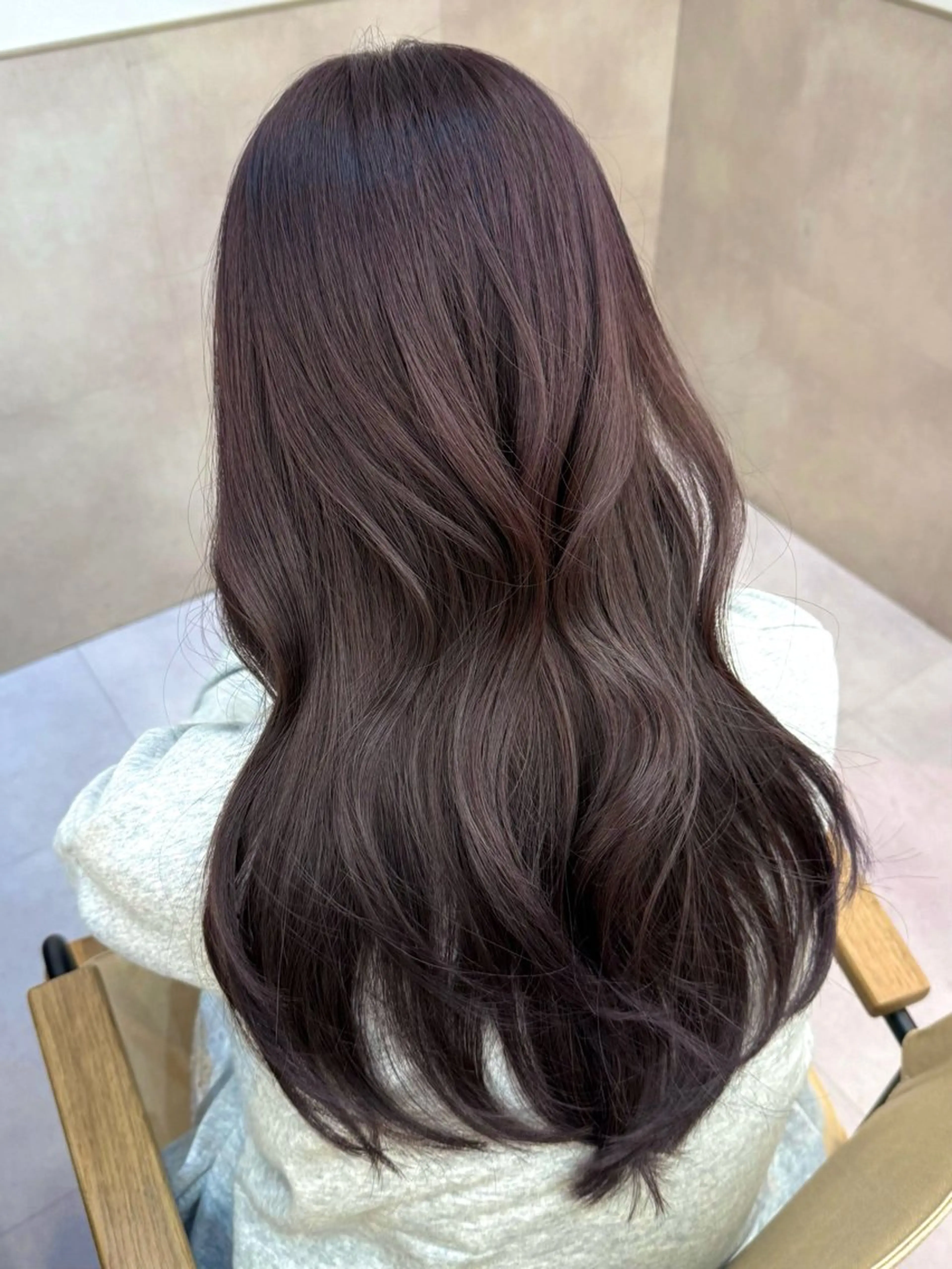 ロング ヘアカラー るな🩰 銀座暖色カラー♩🎀のヘアスタイル