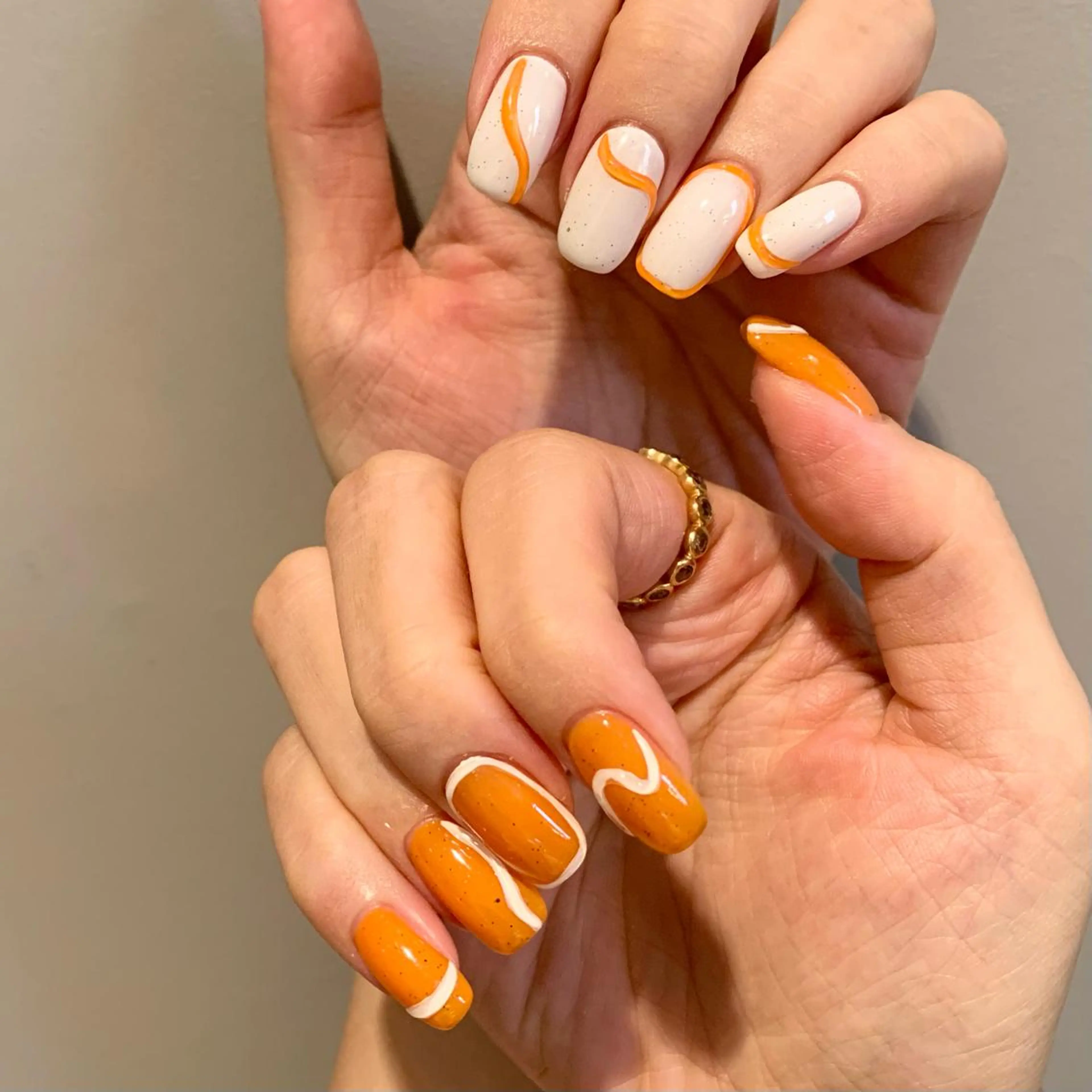 ネイル ハンドネイル ウシク ミユキのネイルデザイン