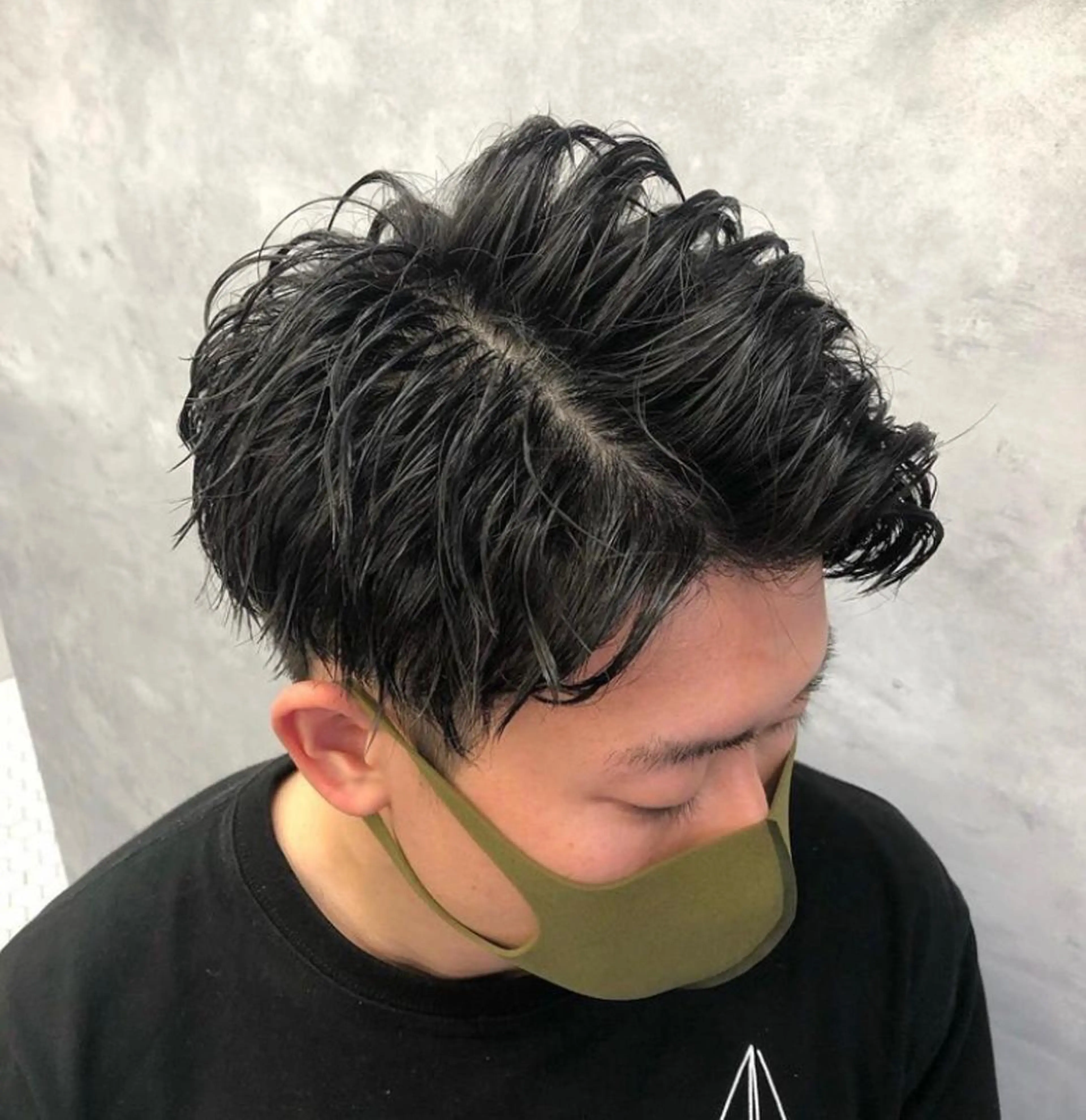 パーマ メンズ 大塚 大飛のヘアスタイル