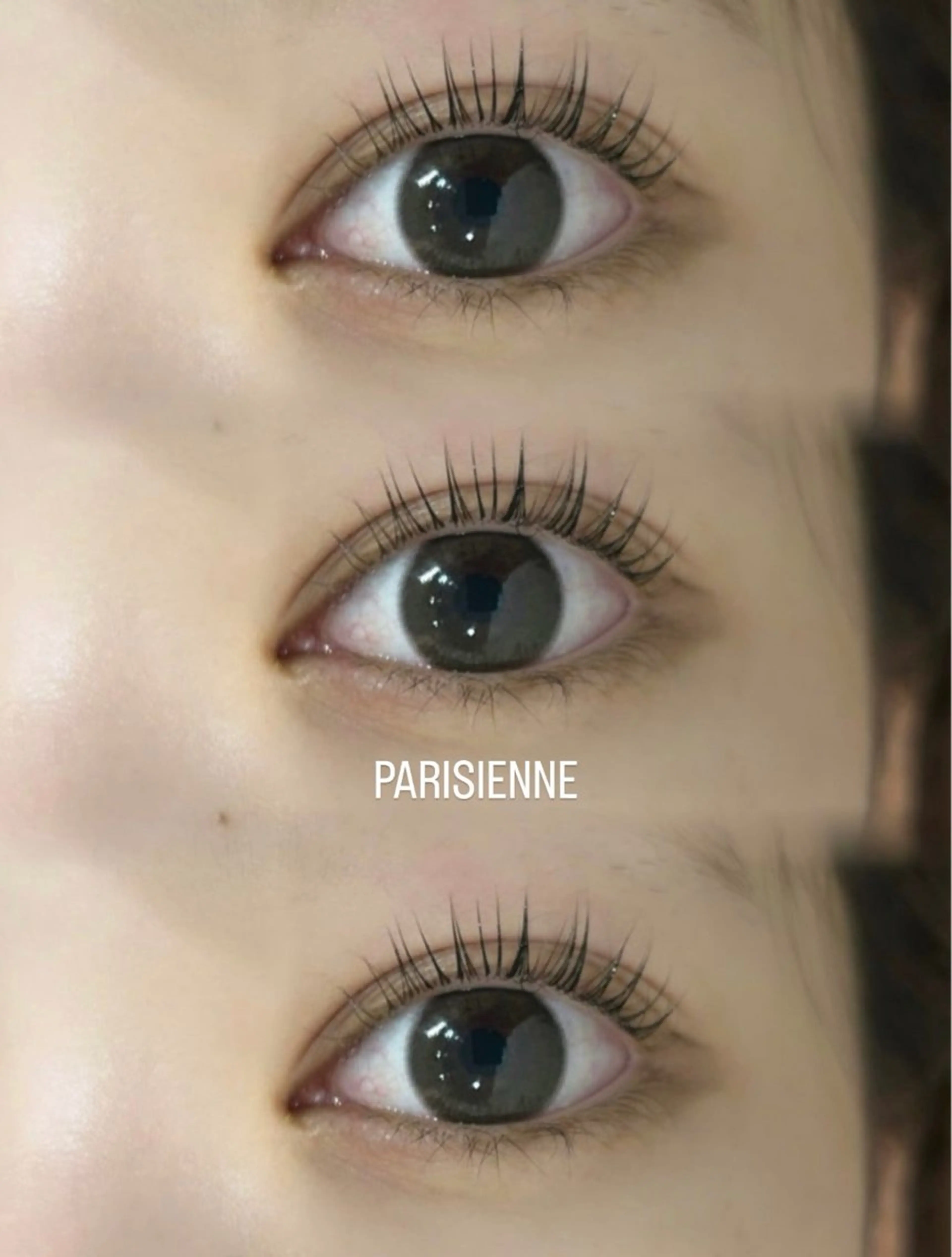 マツエク・マツパ パリジェンヌラッシュリフト 福岡 芽依のマツエク・マツパデザイン