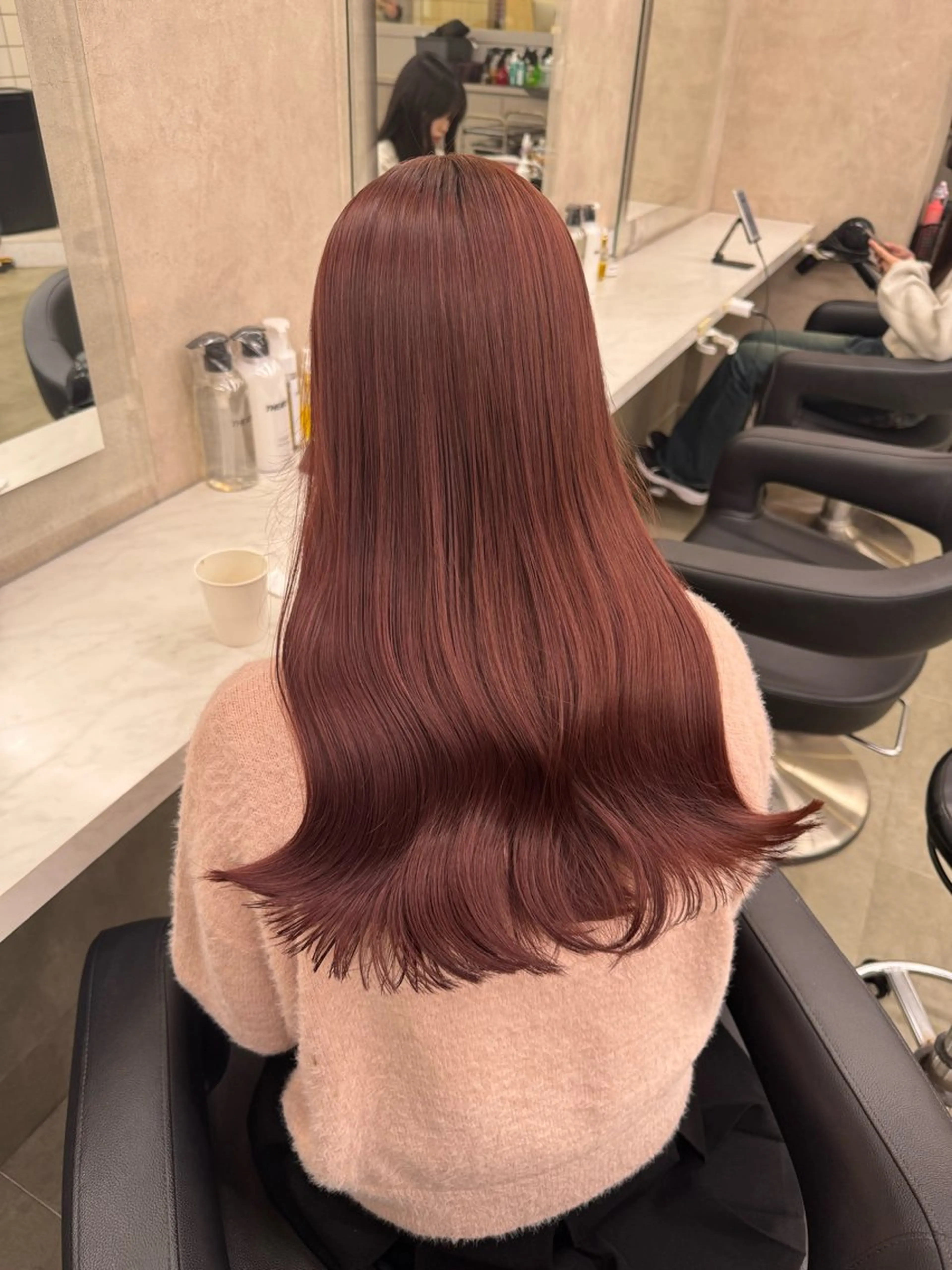 ロング カラー パーマ ヘアアレンジ メンズ キッズ 韓国系🇰🇷🩶 艶暗髪/MEIのヘアスタイル