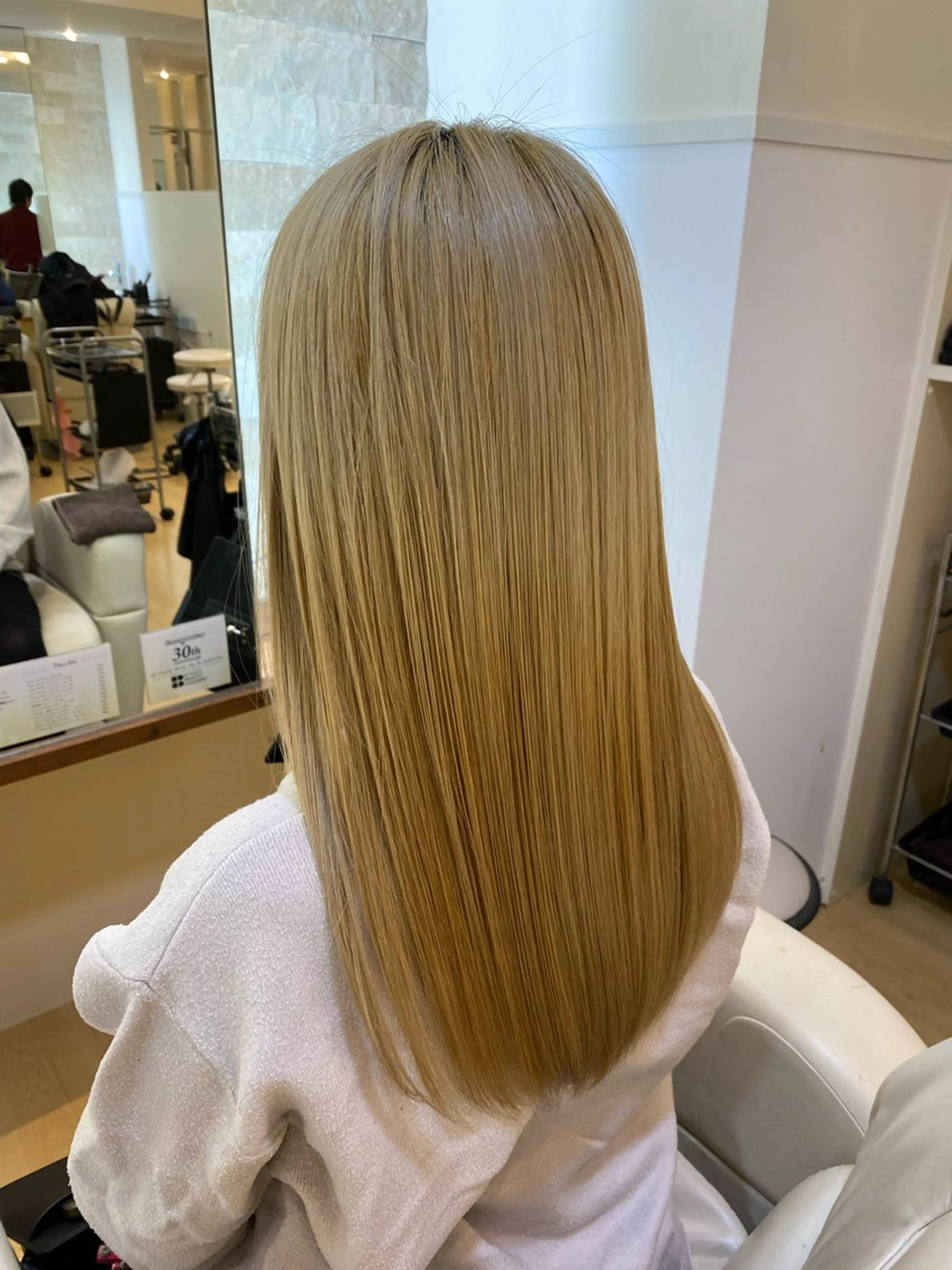 ロング パーマ 髪質改善 縮毛矯正 トリートメント 『髪質改善』服部 隆志のヘアスタイル