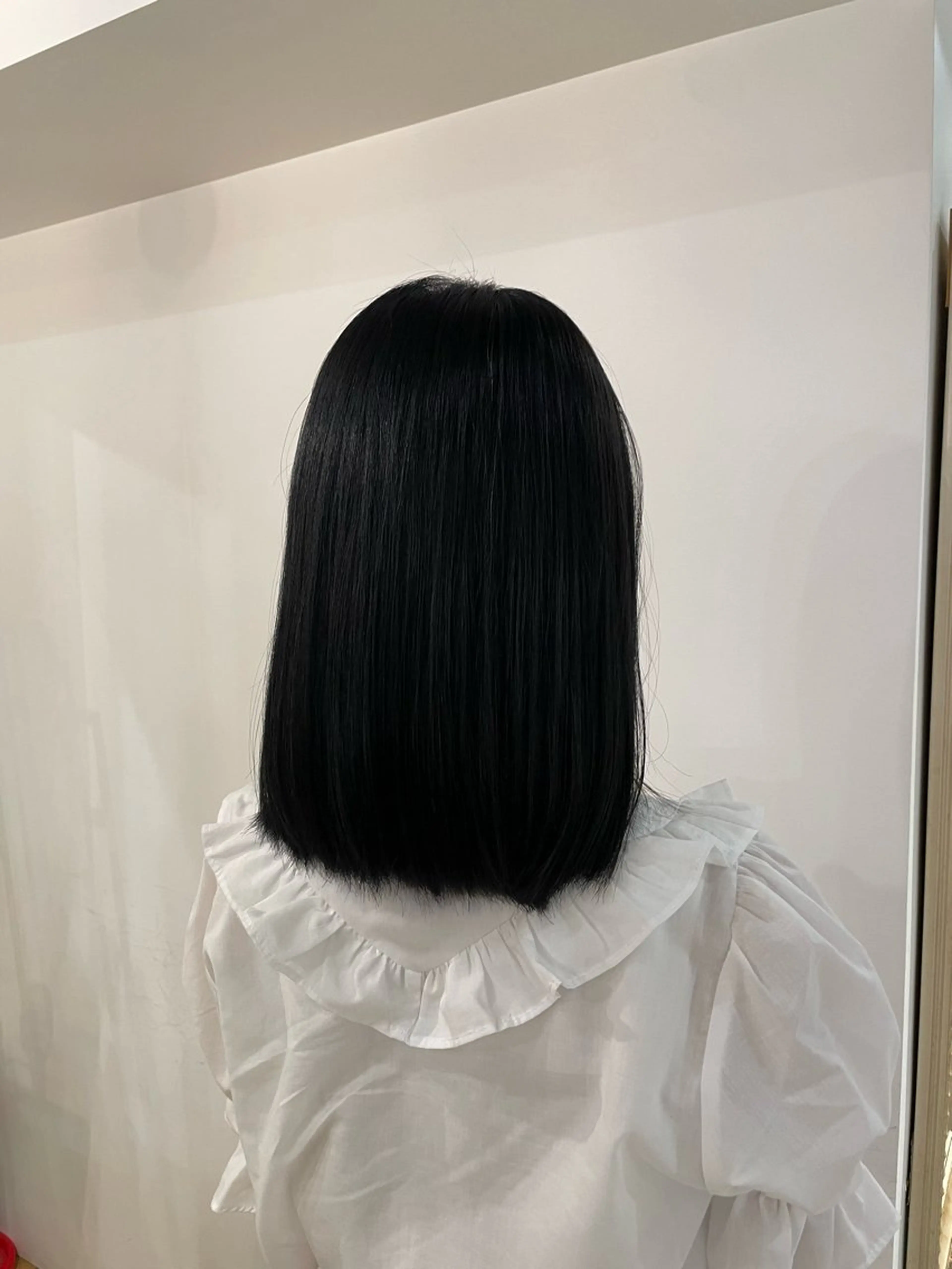 セミロング 矢崎 明莉のヘアスタイル
