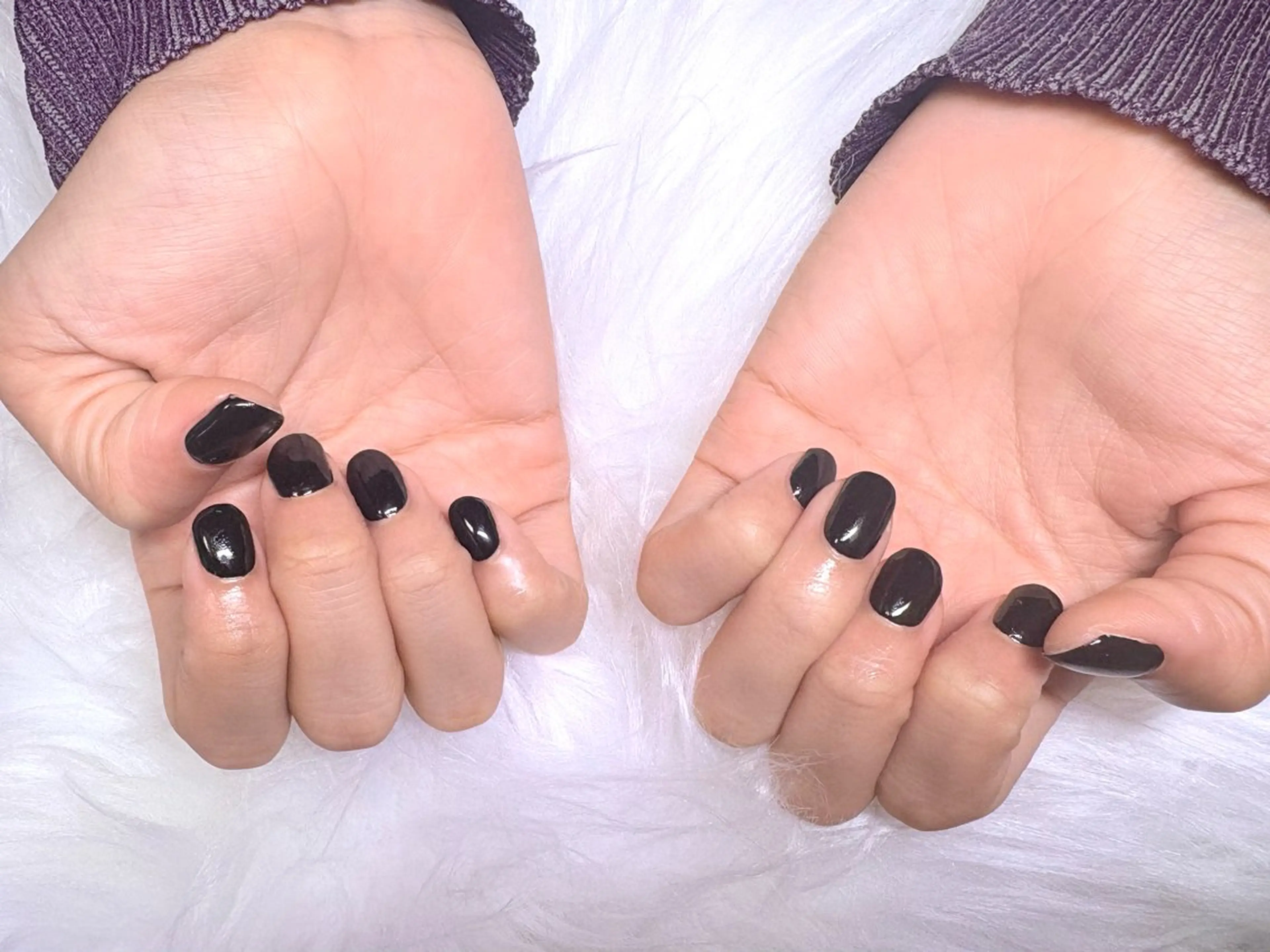 ネイル ワンカラーネイル ハンドネイル Nailsalon Dahliaのネイルデザイン