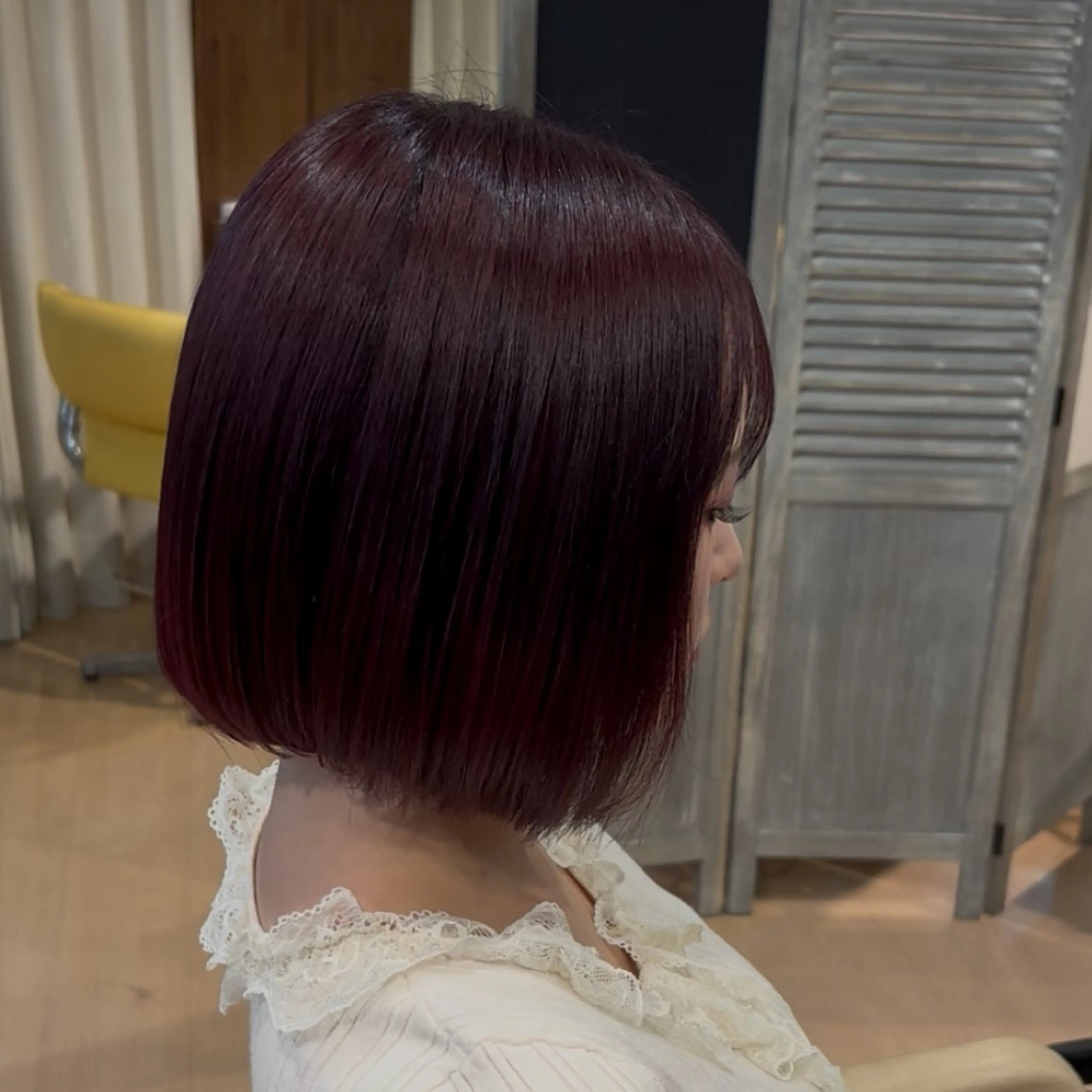 ショート カラー ボブ CONAN｜盛岡ボブ 特化/タッセルボブのヘアスタイル