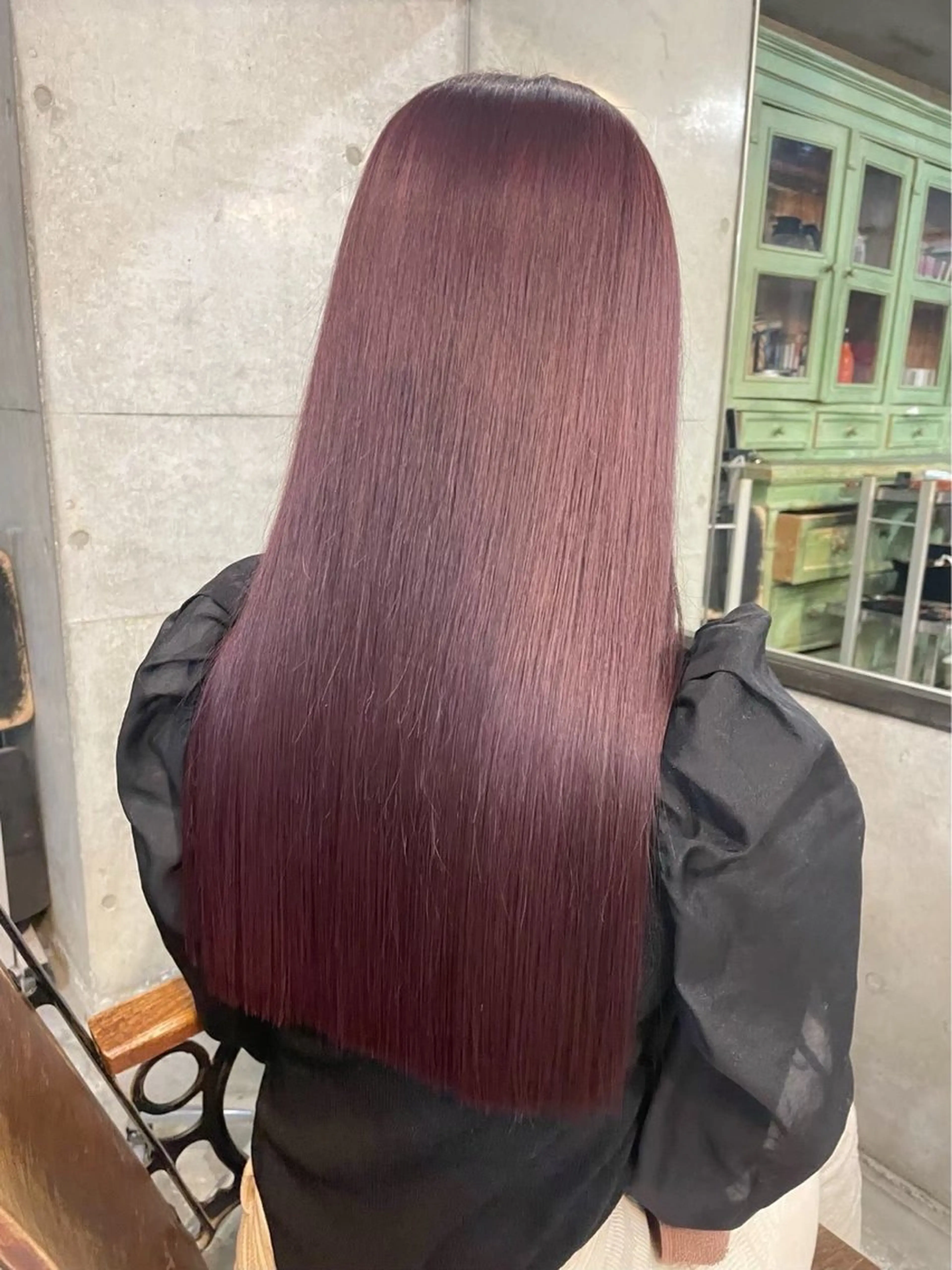 ロング カラー Aimee Shieのヘアスタイル