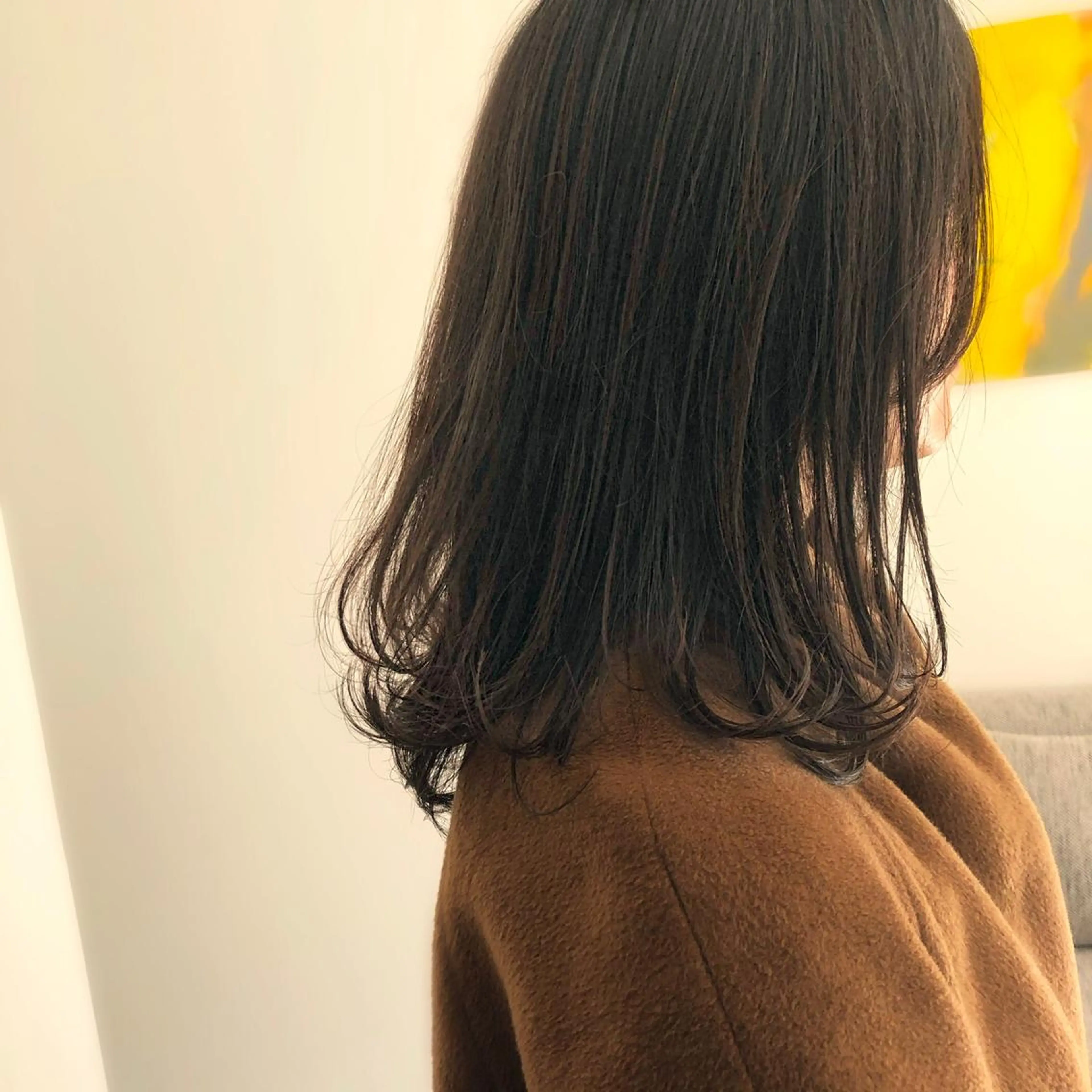 セミロング カラー 透明感カラー グレージュ ヘアカラー トリートメント ボブ/レイヤー/ケア パーマ/リュウタのヘアスタイル