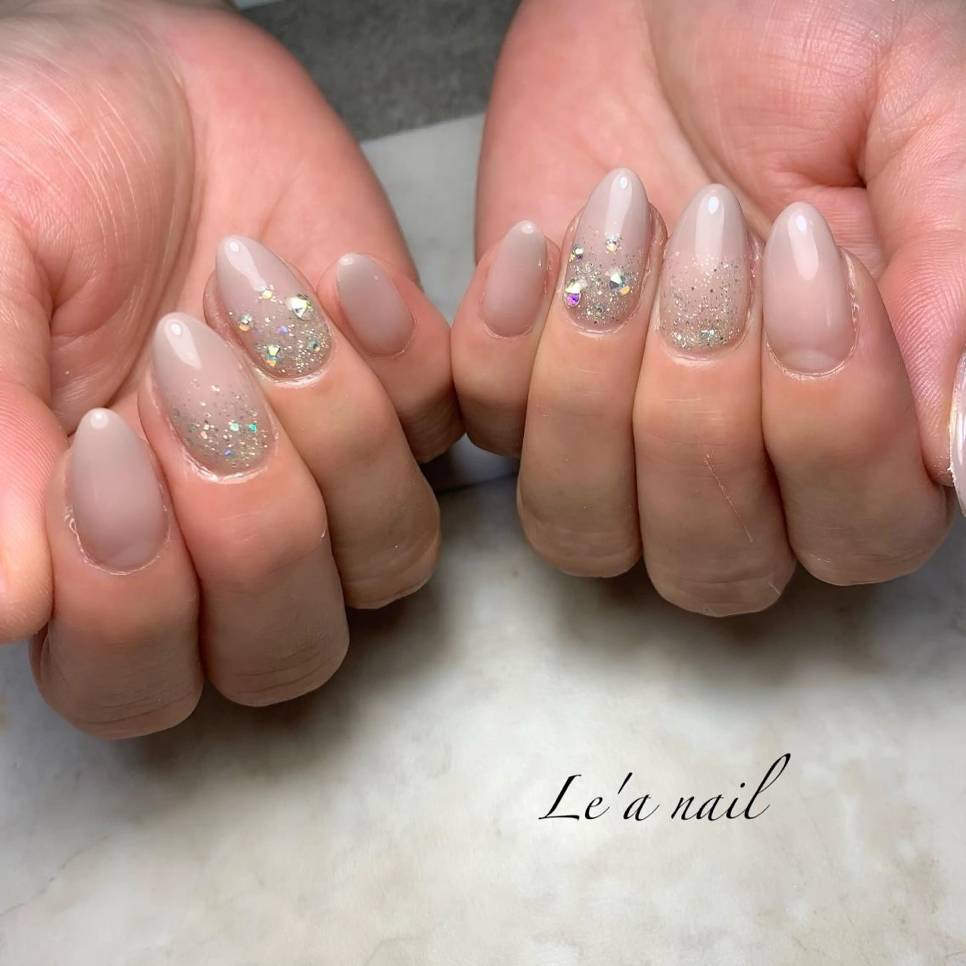 ネイル ハンドネイル 'mm  (ミリ) ＭＡＮＡＭＩのネイルデザイン