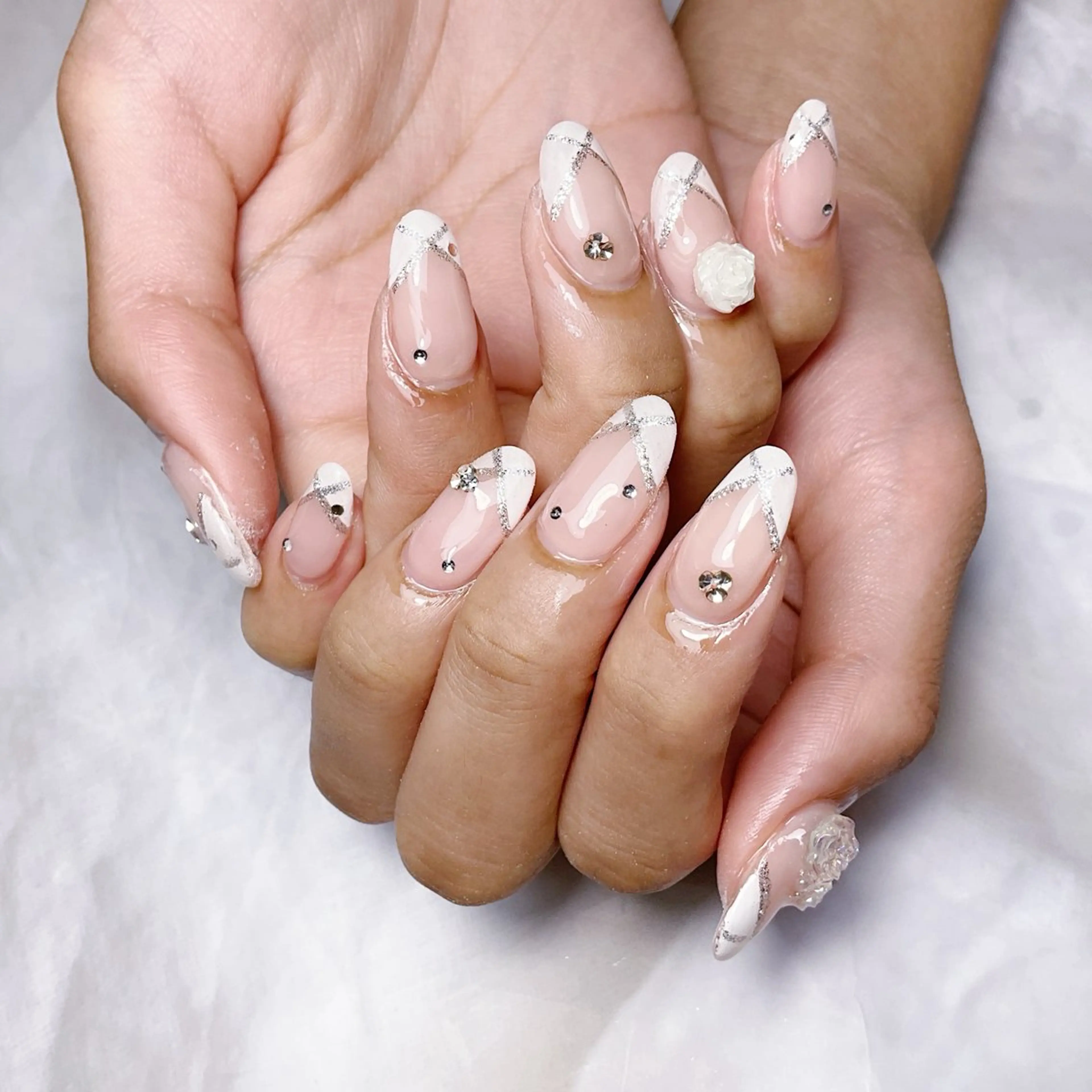 ネイル ハンドネイル 🍭Yun nail hyejin🌸のネイルデザイン