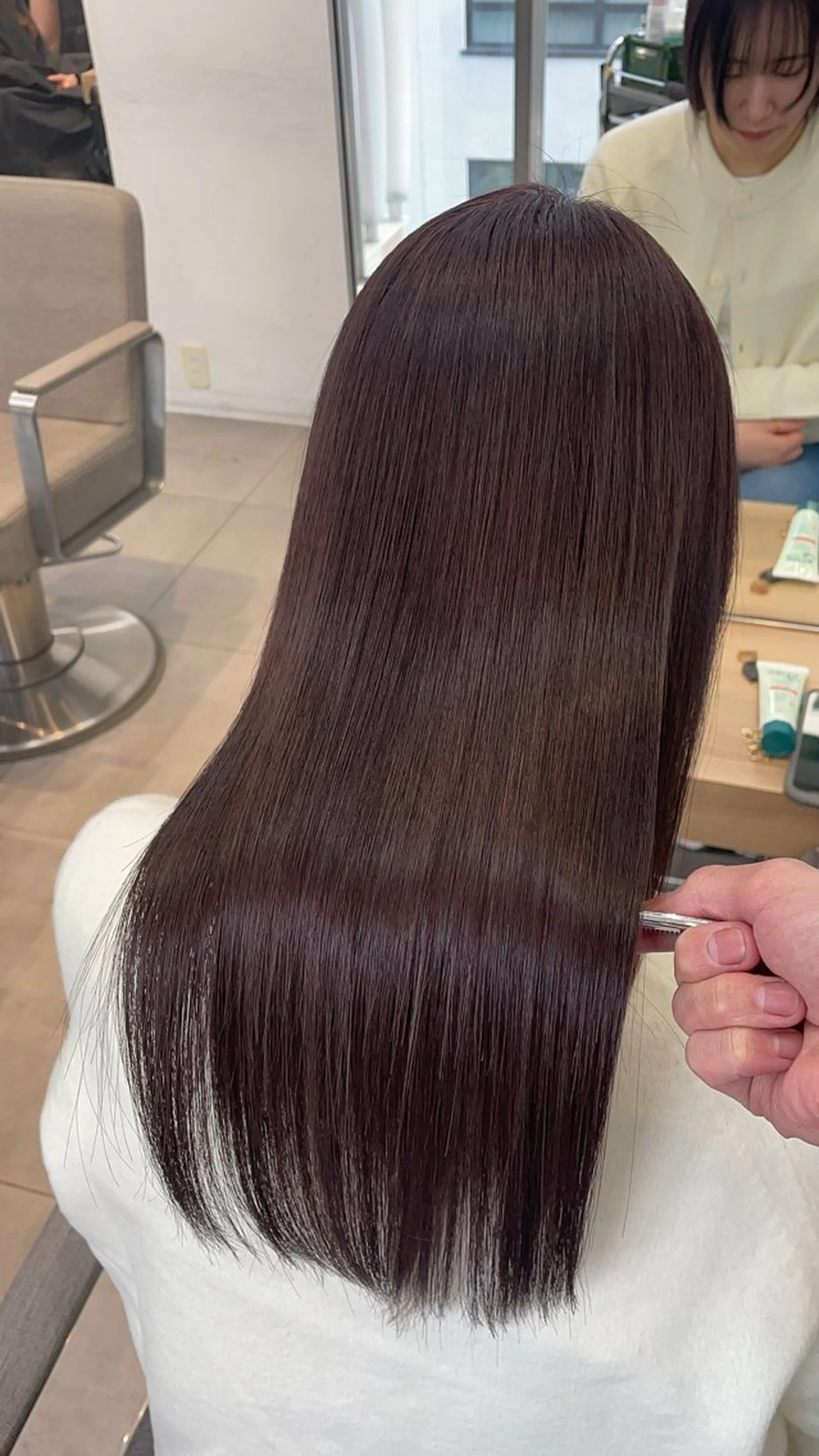 ロング カラー 髪質改善 ✨髪質改善✨美髪 矯正🫧小泉のヘアスタイル