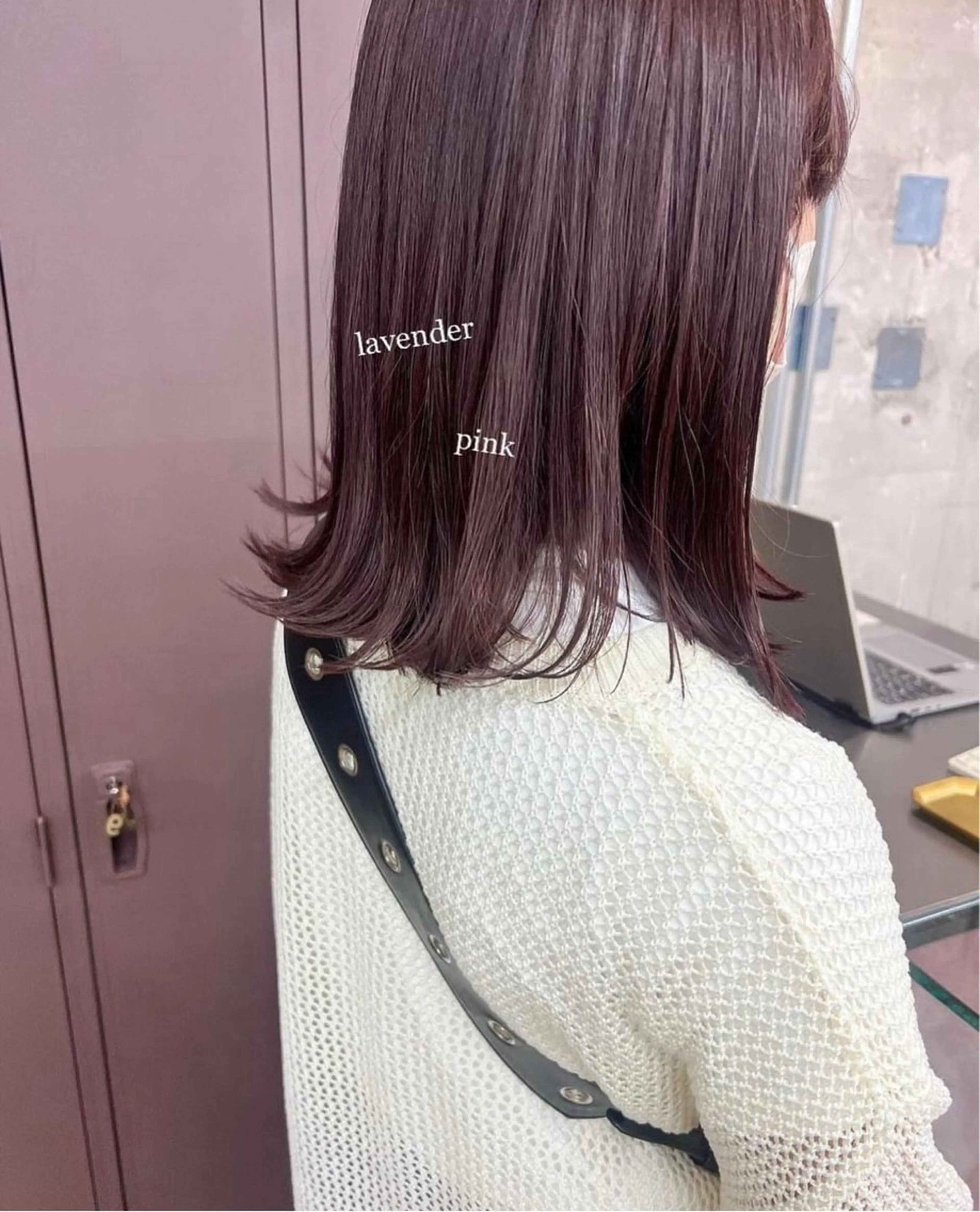 ミディアム 松井ゆら/ 酸性ストレート/暖色のヘアスタイル