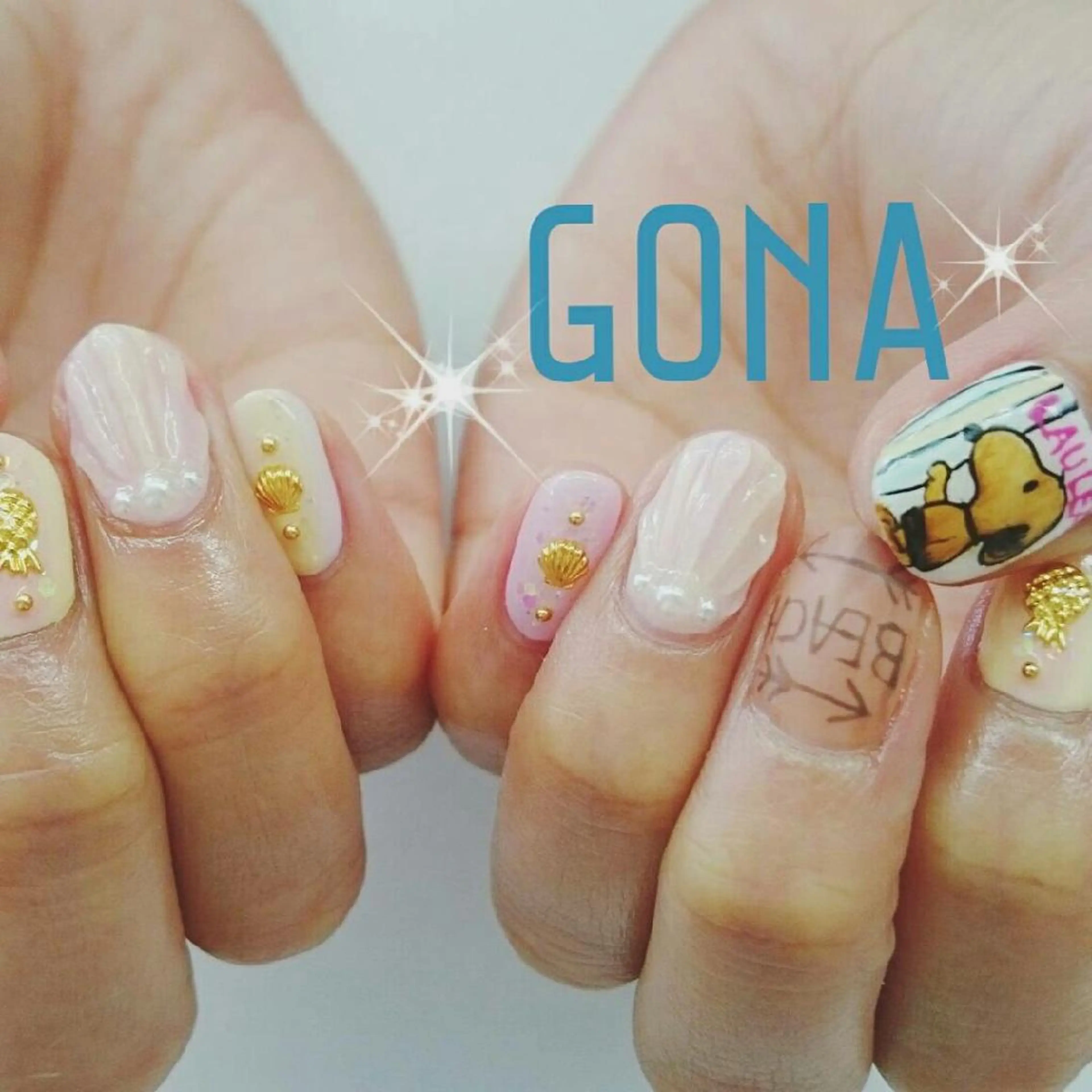 ネイル フットネイル ネイルサロン&スクールGONA所属・ネイルサロン& スクールGONAのネイルデザイン