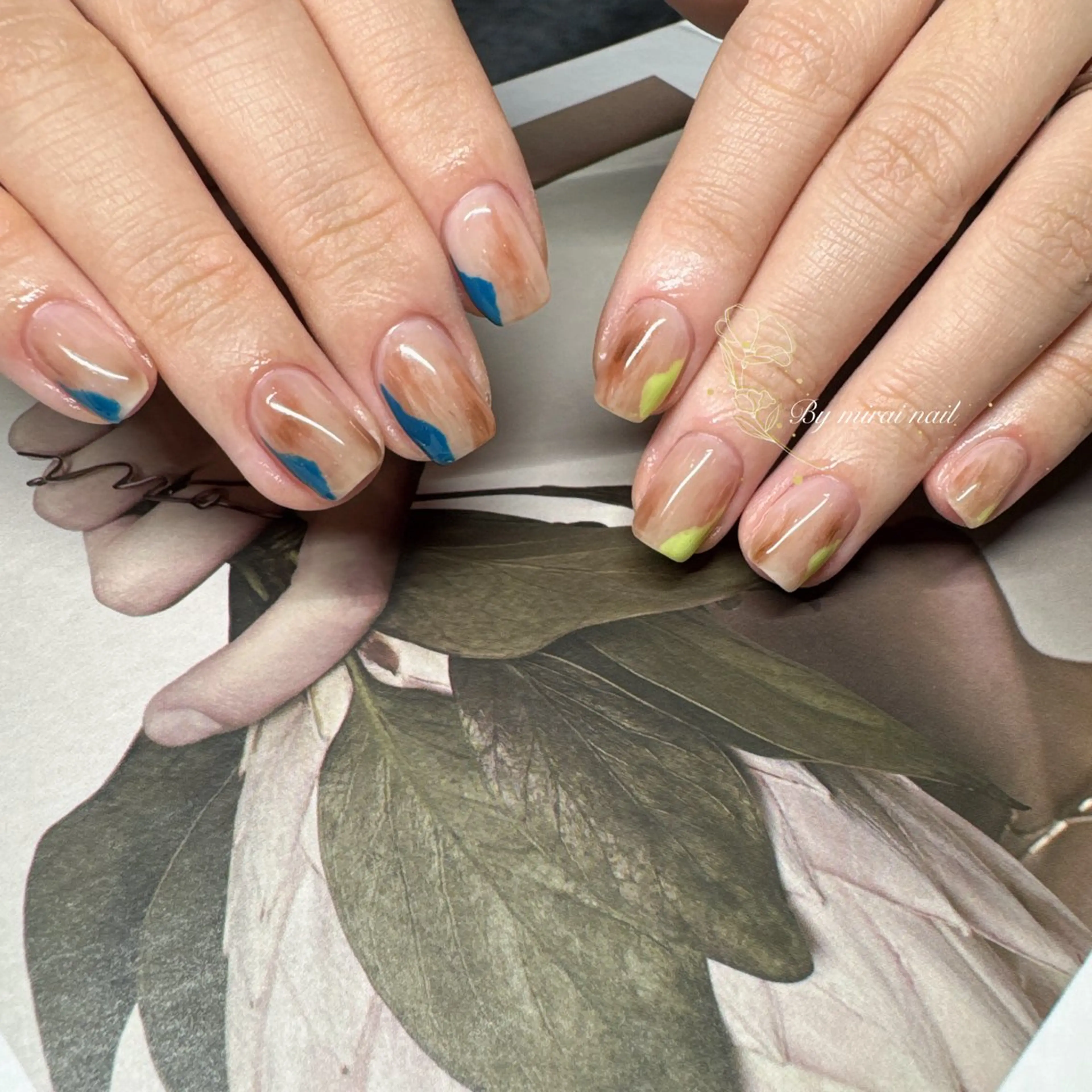 ネイル ハンドネイル ハンドケア ネイルサロン 9Carats神田のネイルデザイン