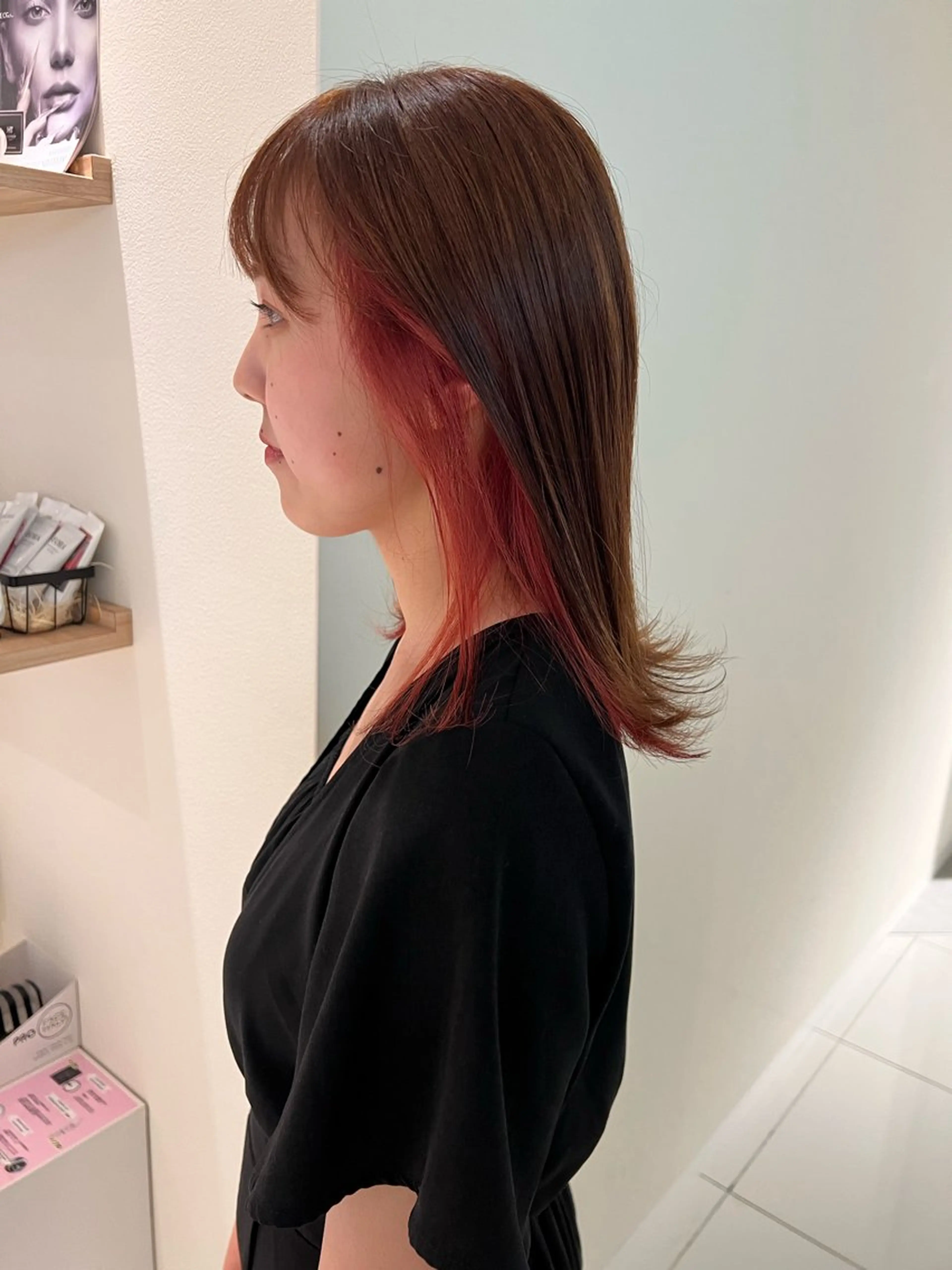 ミディアム 🫧ツヤ髪個室美容室 安食茉莉🫧のヘアスタイル