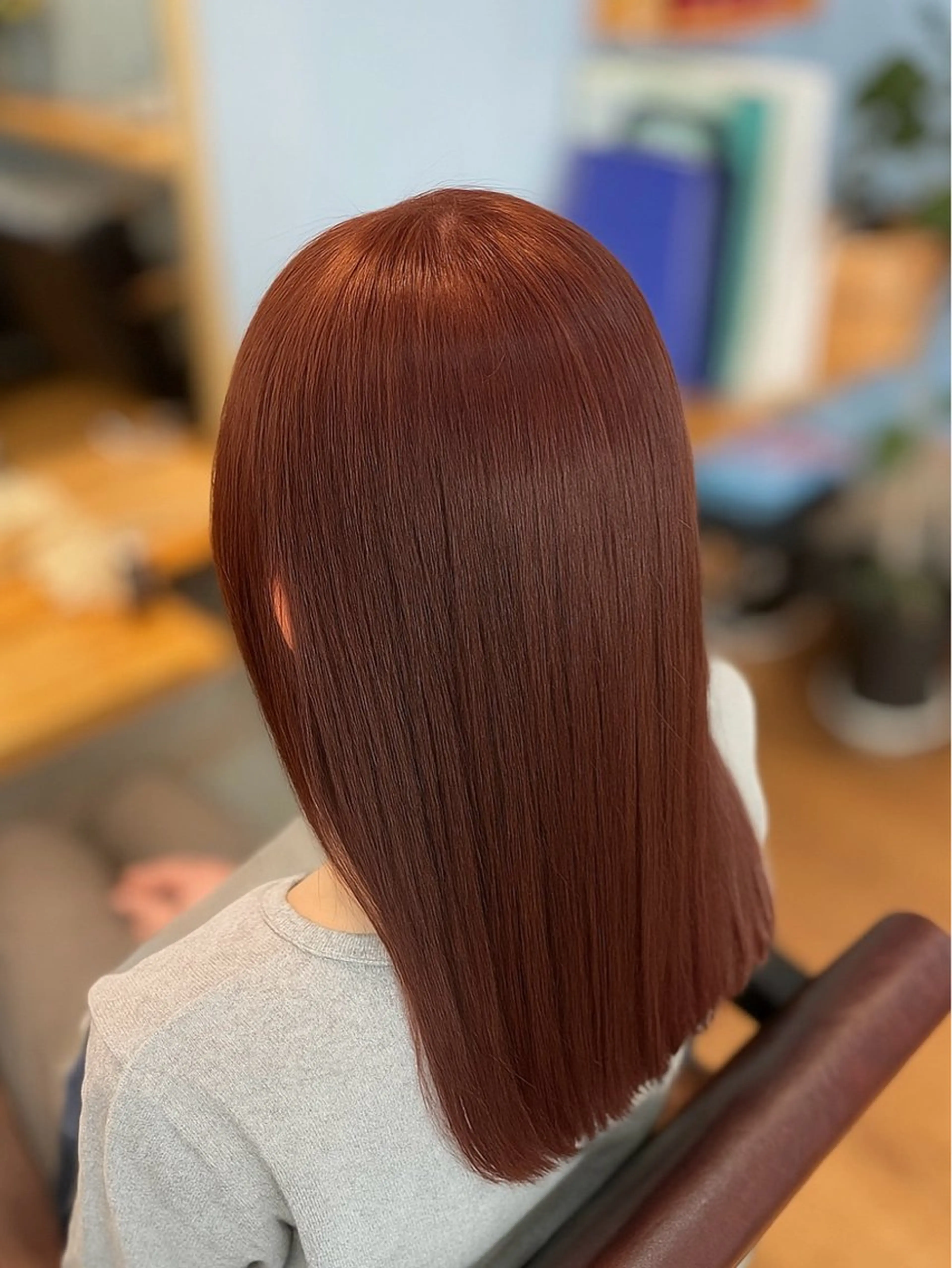 ロング カラー ヘアカラー トリートメント 髪質改善🌿‬/艶感 /髙木 優人のヘアスタイル