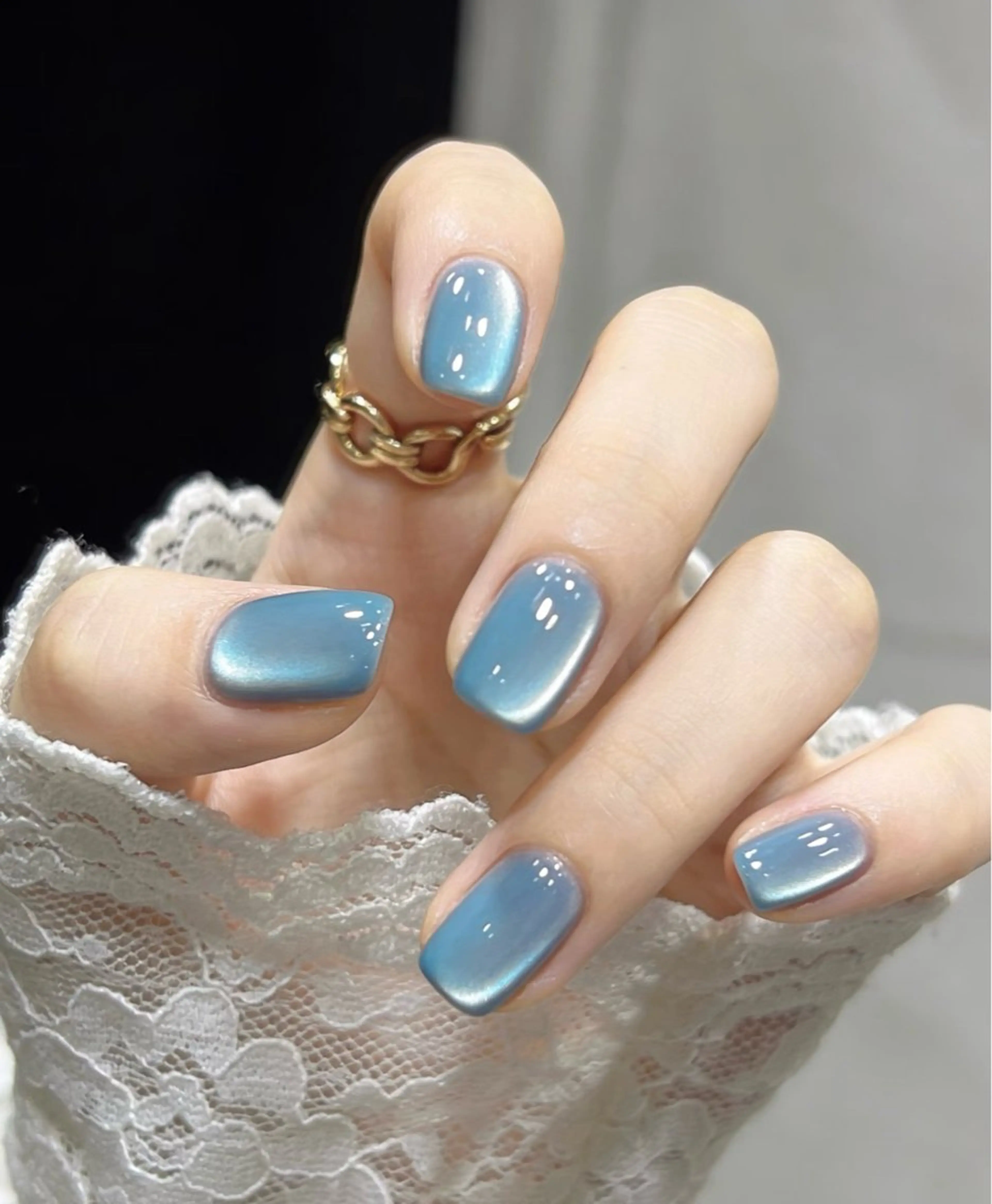 ネイル ハンドネイル MoonNail ユリ🌸のネイルデザイン