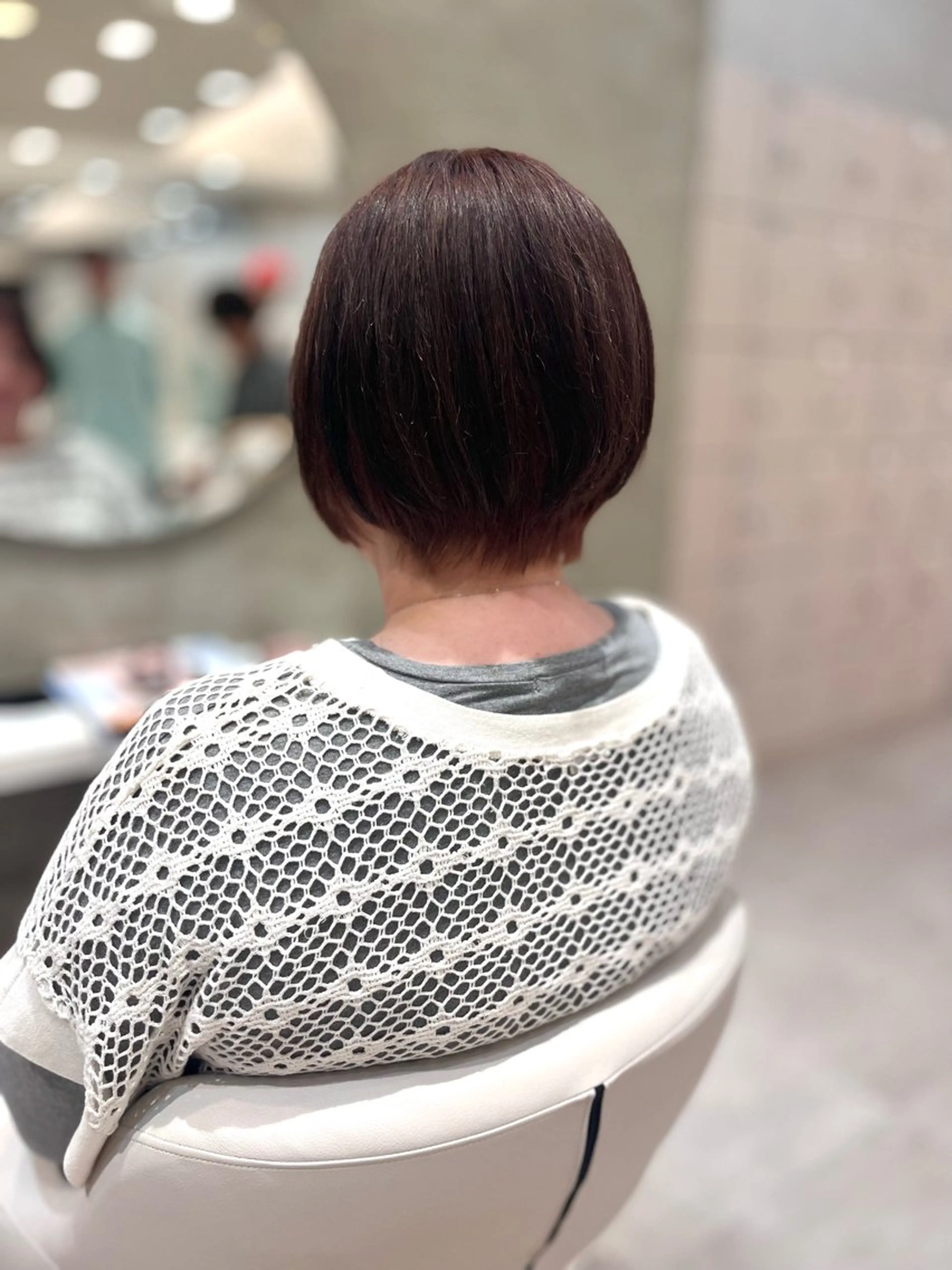 ショート オオソネ マリアのヘアスタイル
