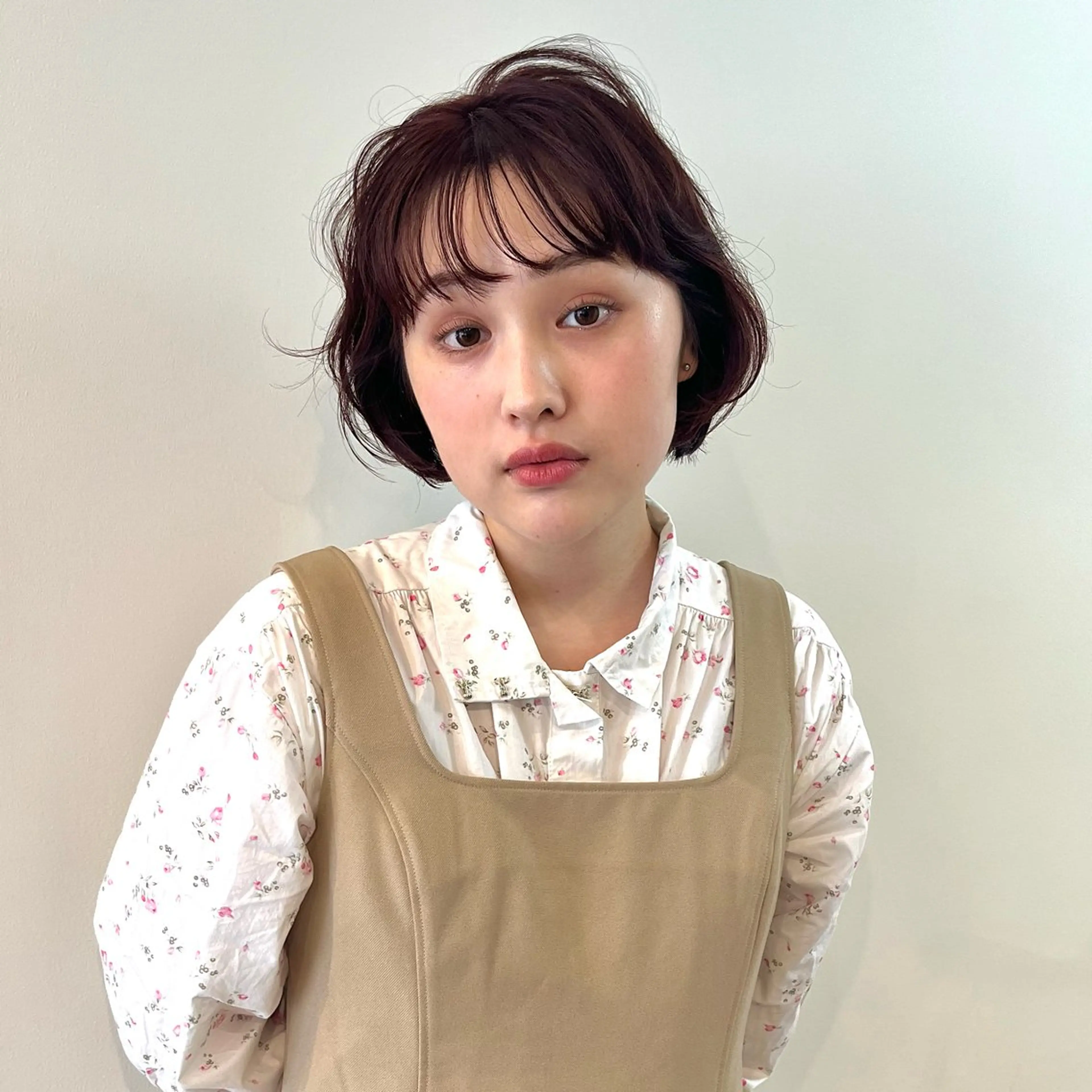 ショート 似合わせカット 髪質改善・水素カラー ARIA（ému）のヘアスタイル