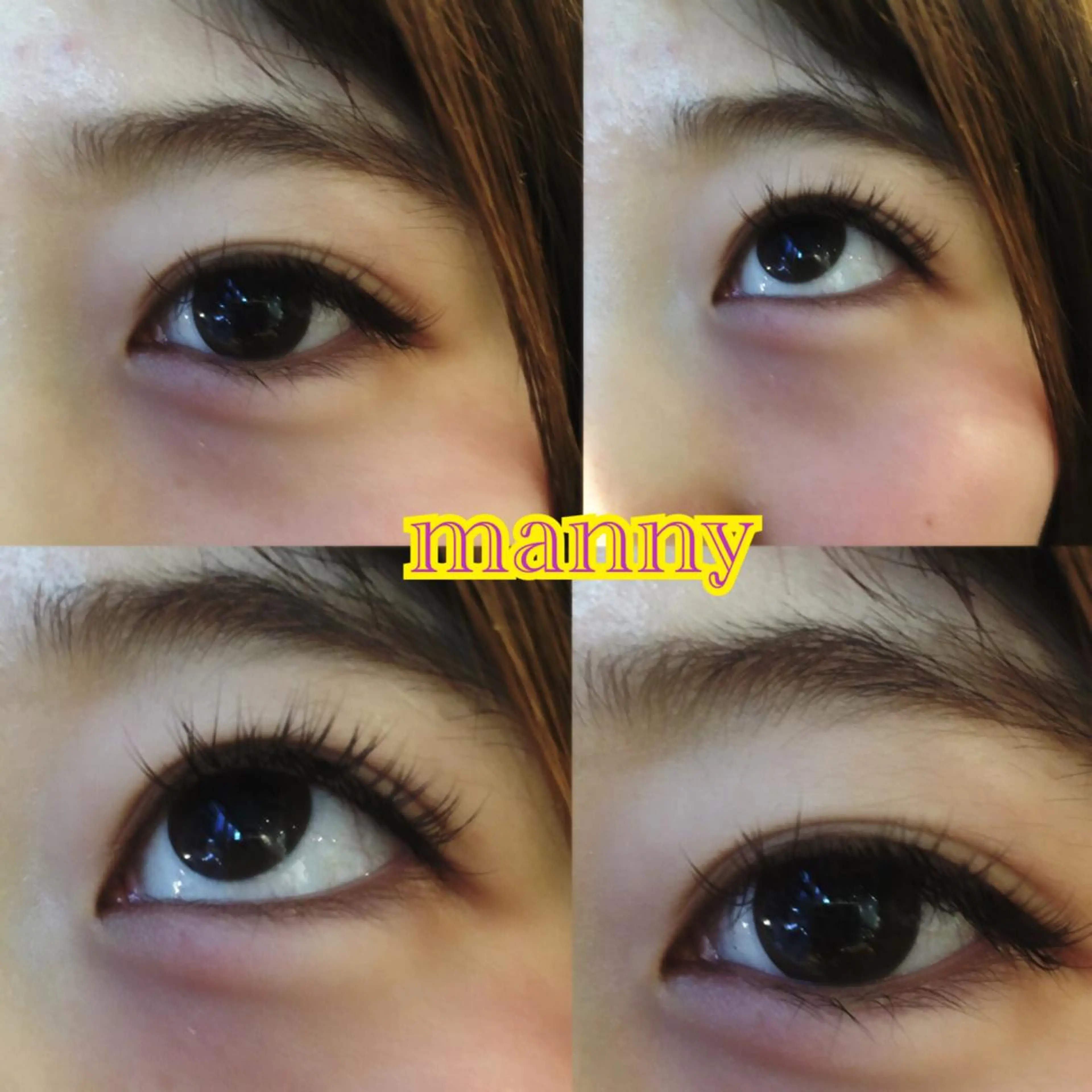 マツエク・マツパ manny eyelashのマツエク・マツパデザイン