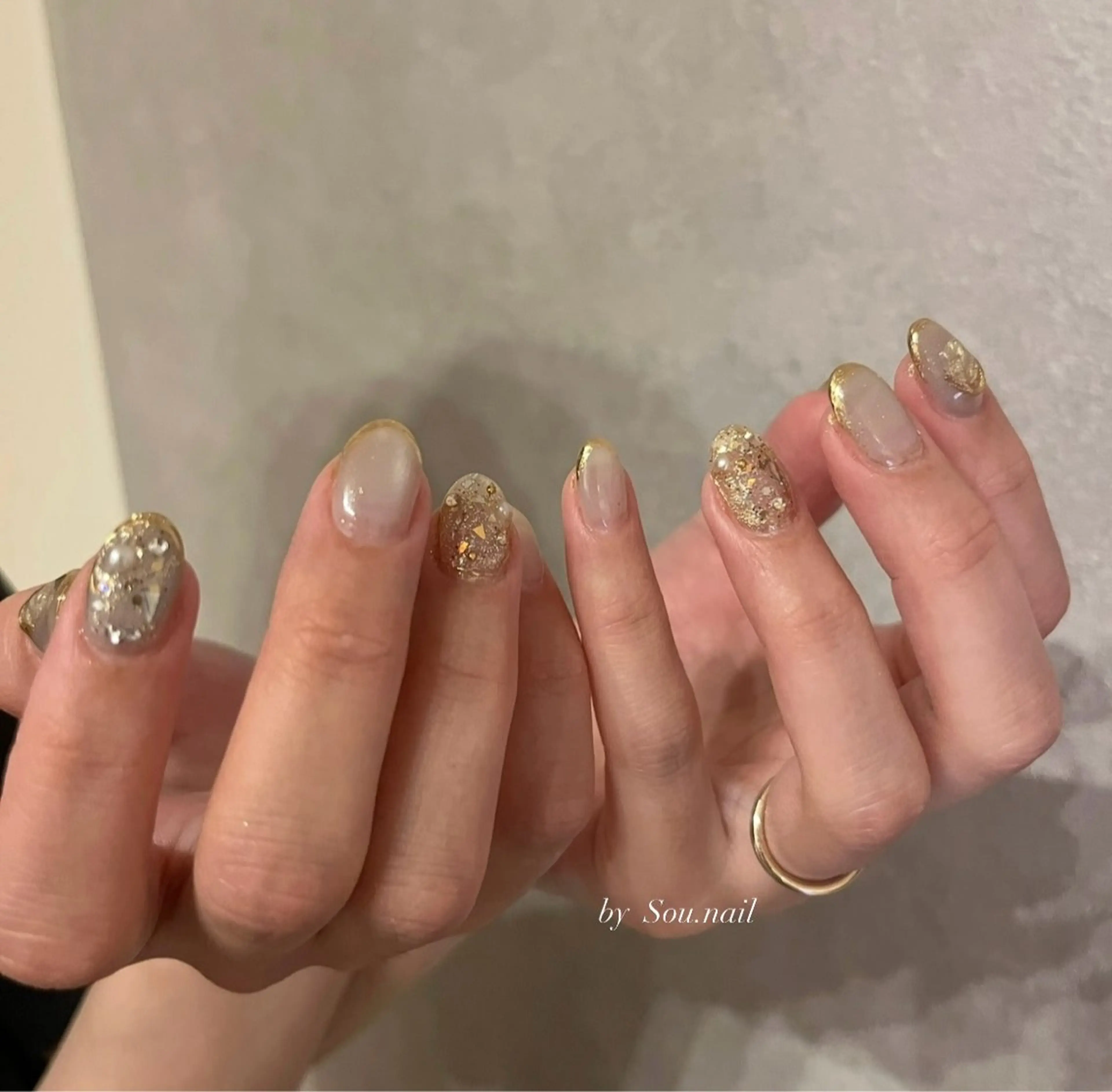 ネイル ニュアンスネイル Sou. nailのネイルデザイン