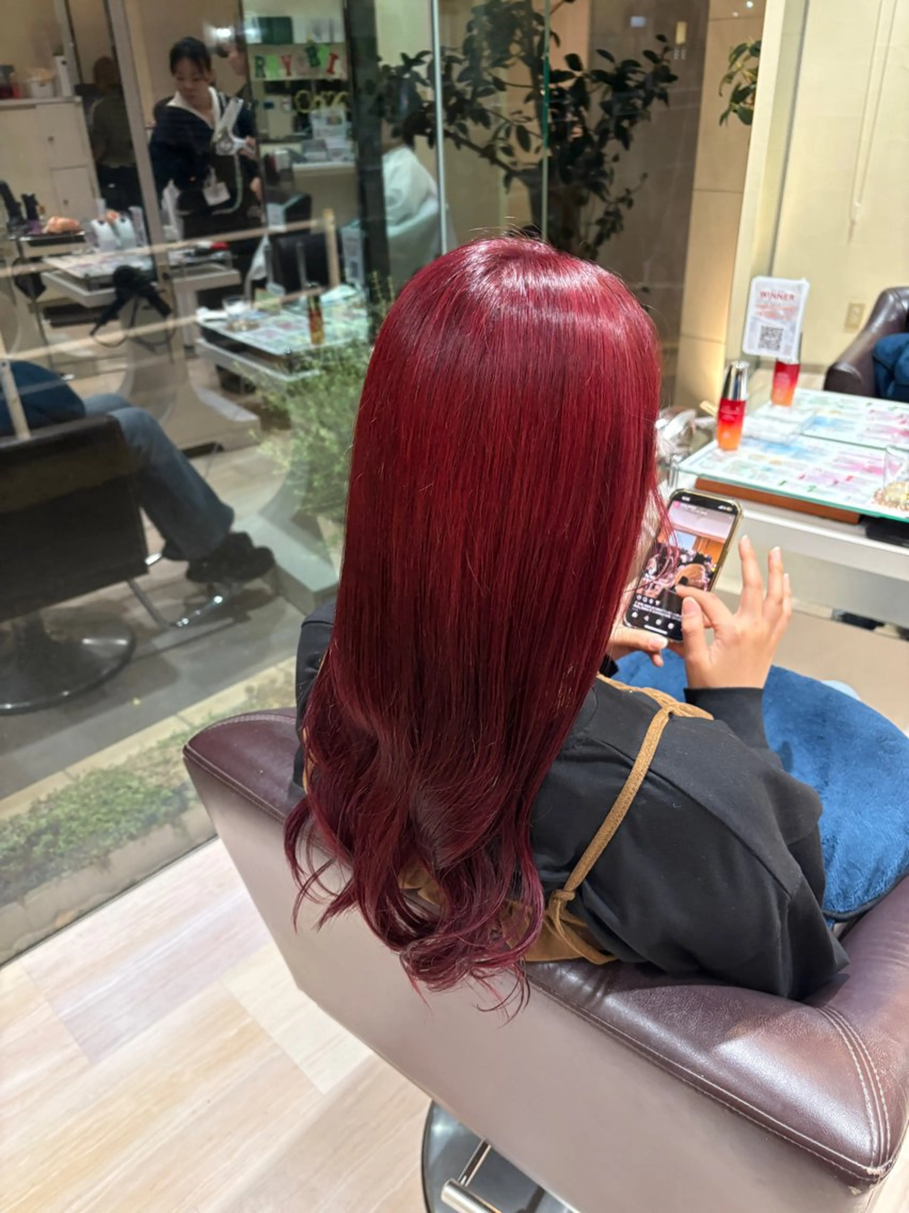 カラー ヘアカラー 水野 美依奈のヘアスタイル