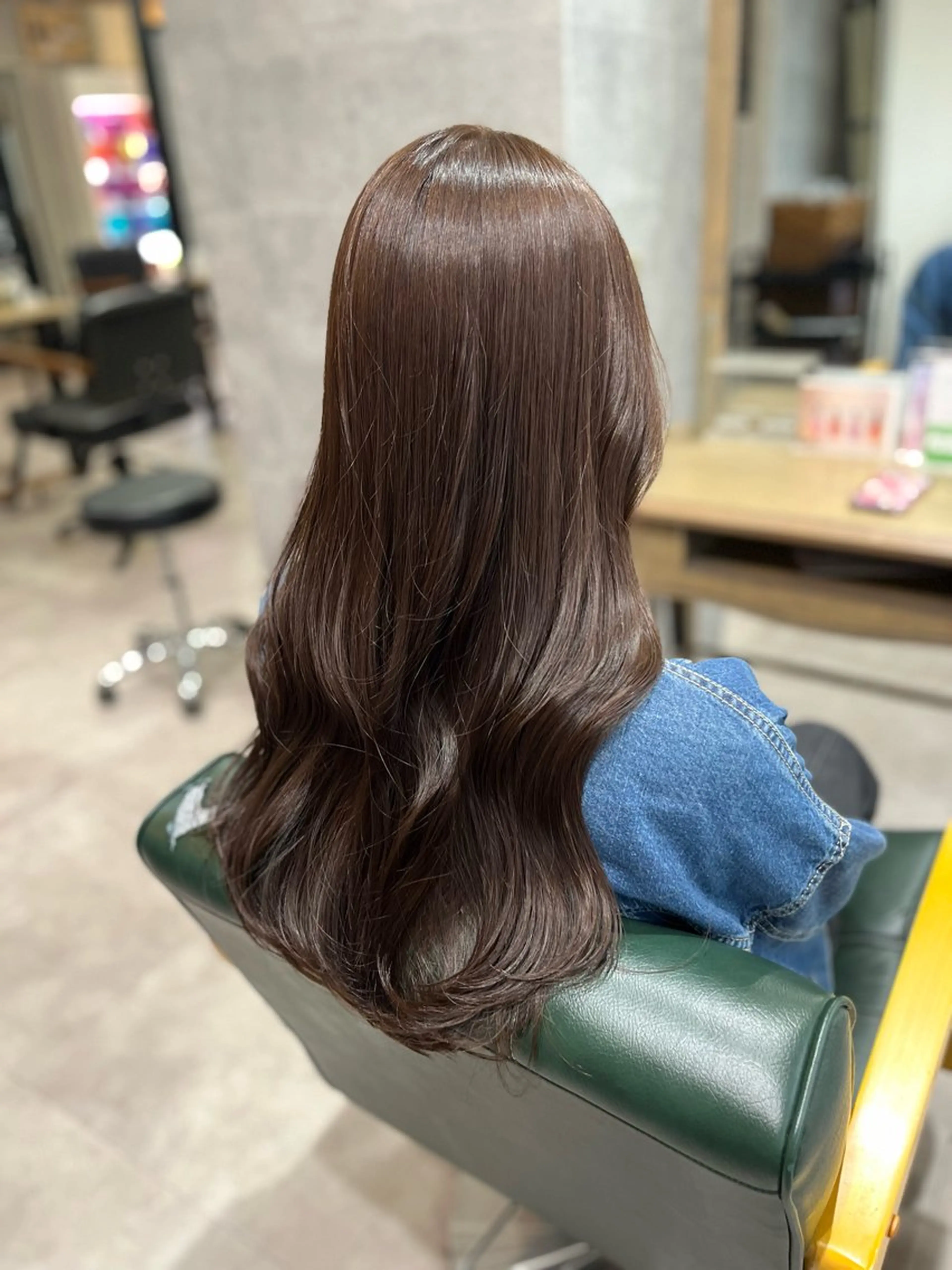 《ブリーチなし❣️》　　　　　　　　　　　　　　　ブリーチなしダブルカラー🩵🩷の写真