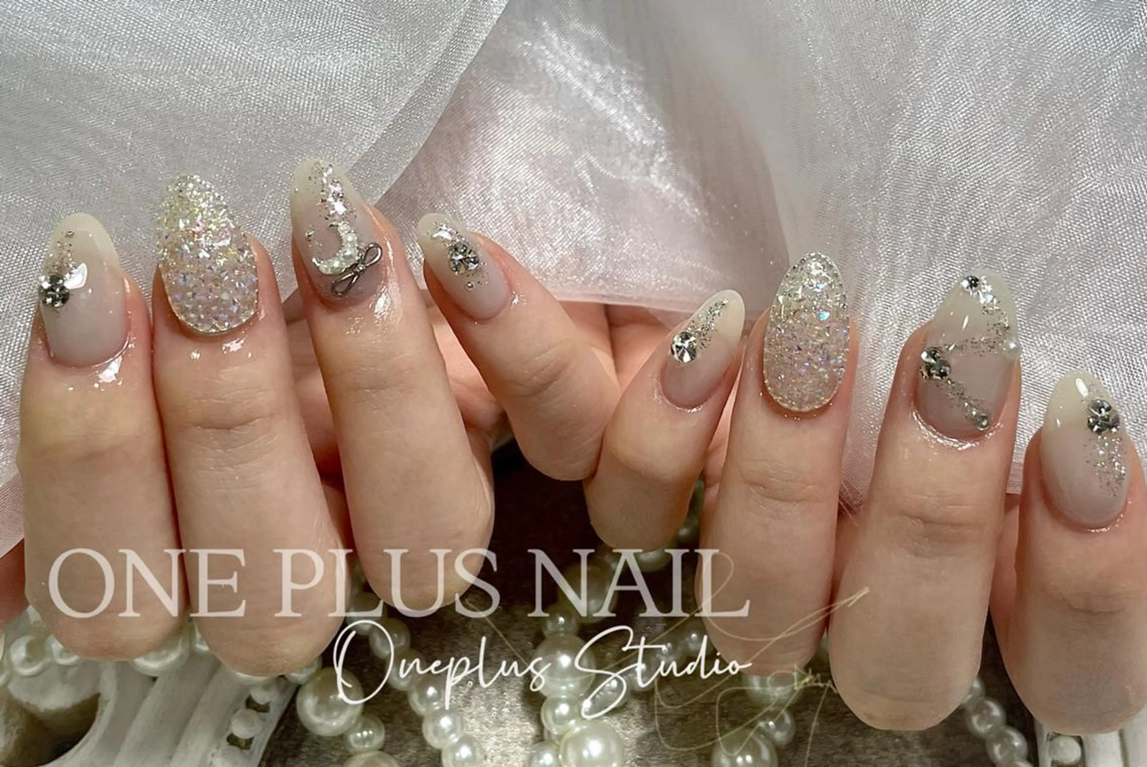 ネイル ジェルネイル キラキラネイル 韓国ネイル ラメ(グリッター) マグネットネイル haruka 🧸のネイルデザイン