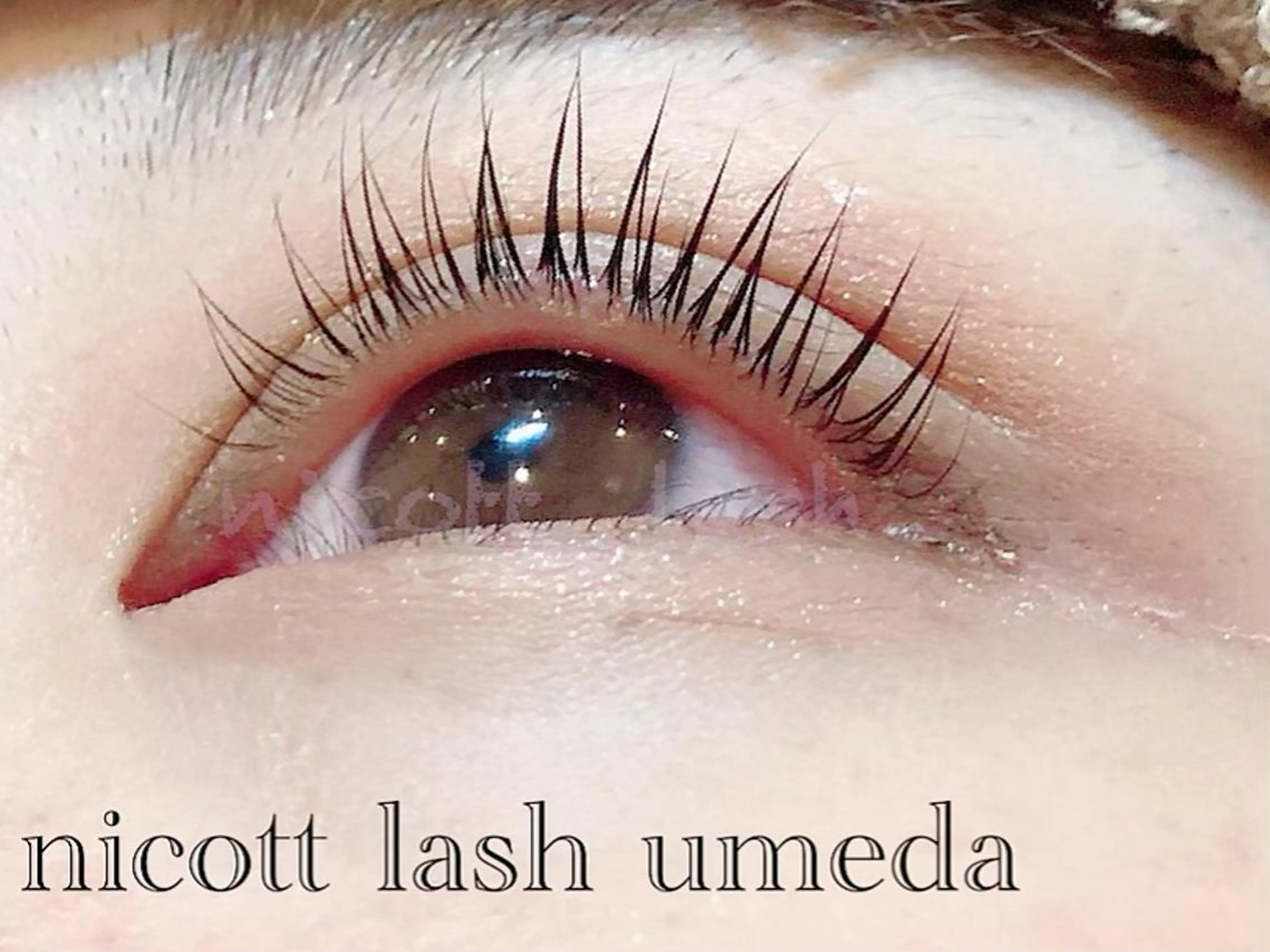 マツエク・マツパ パリジェンヌラッシュリフト サクラブロウ 難波のマツエク・マツパデザイン