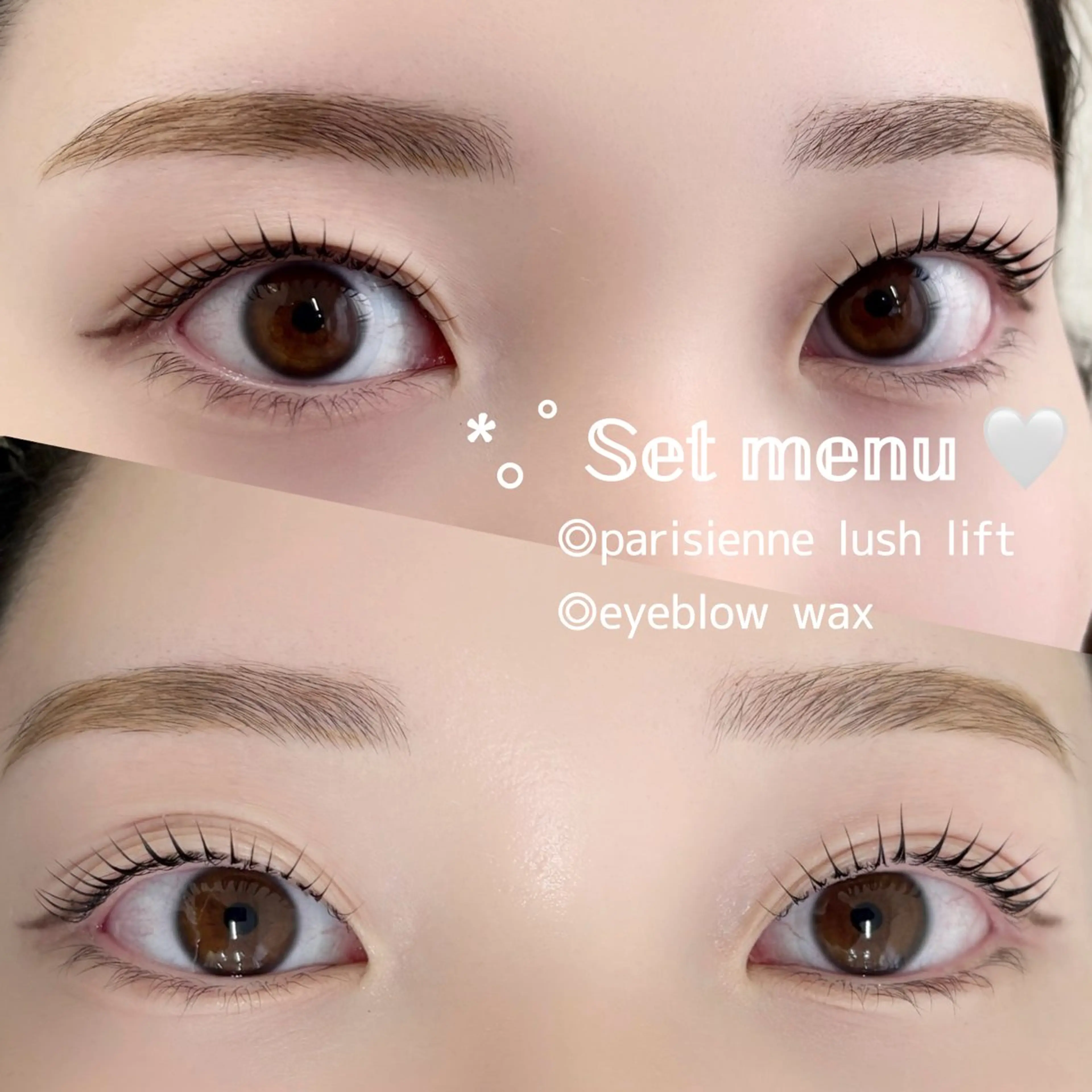 マツエク・マツパ パリジェンヌラッシュリフト 山岸 まゆかのマツエク・マツパデザイン