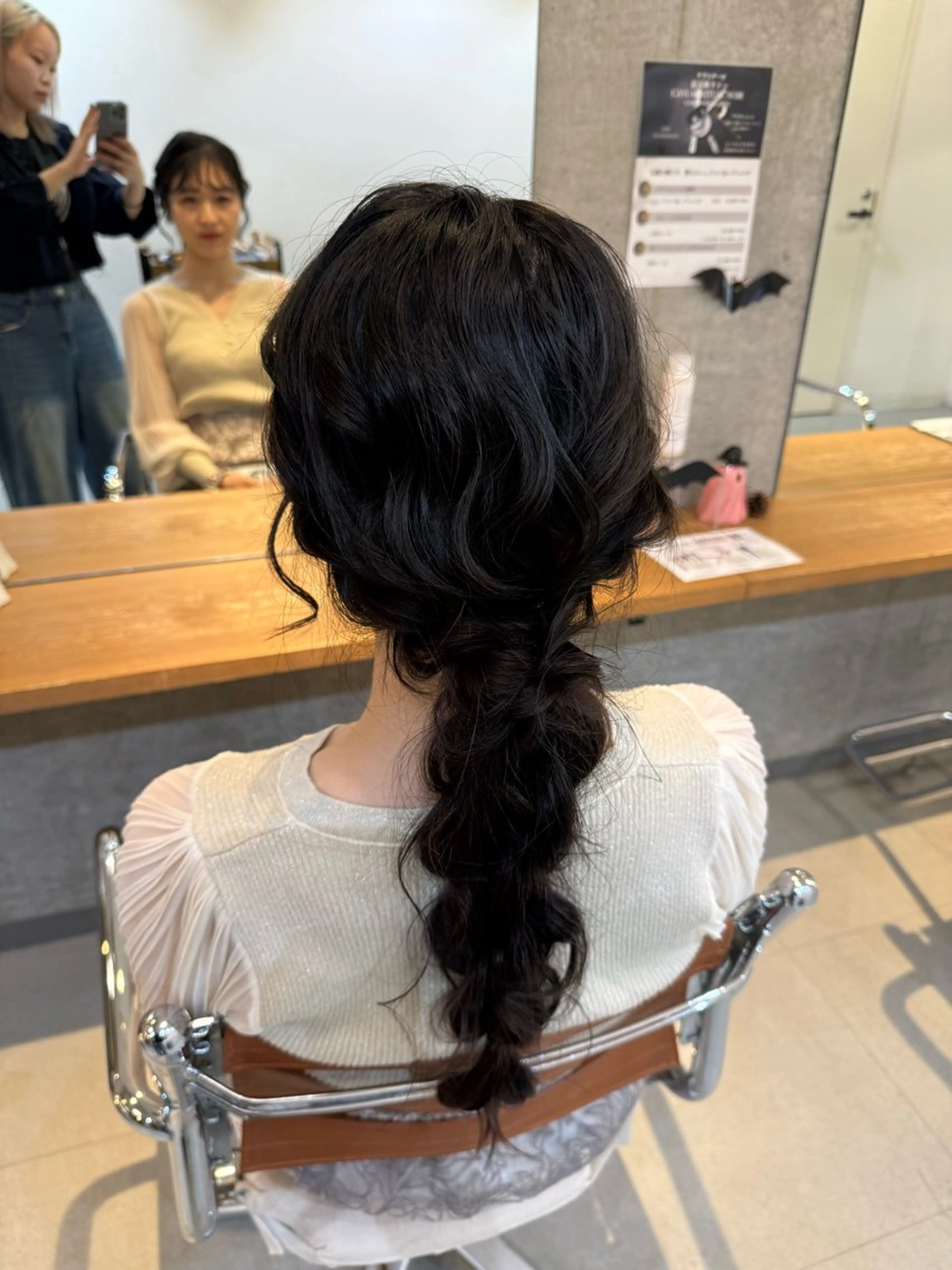 ロング ヘアアレンジ ヘアセット sakura カットモデル募集💖のヘアスタイル