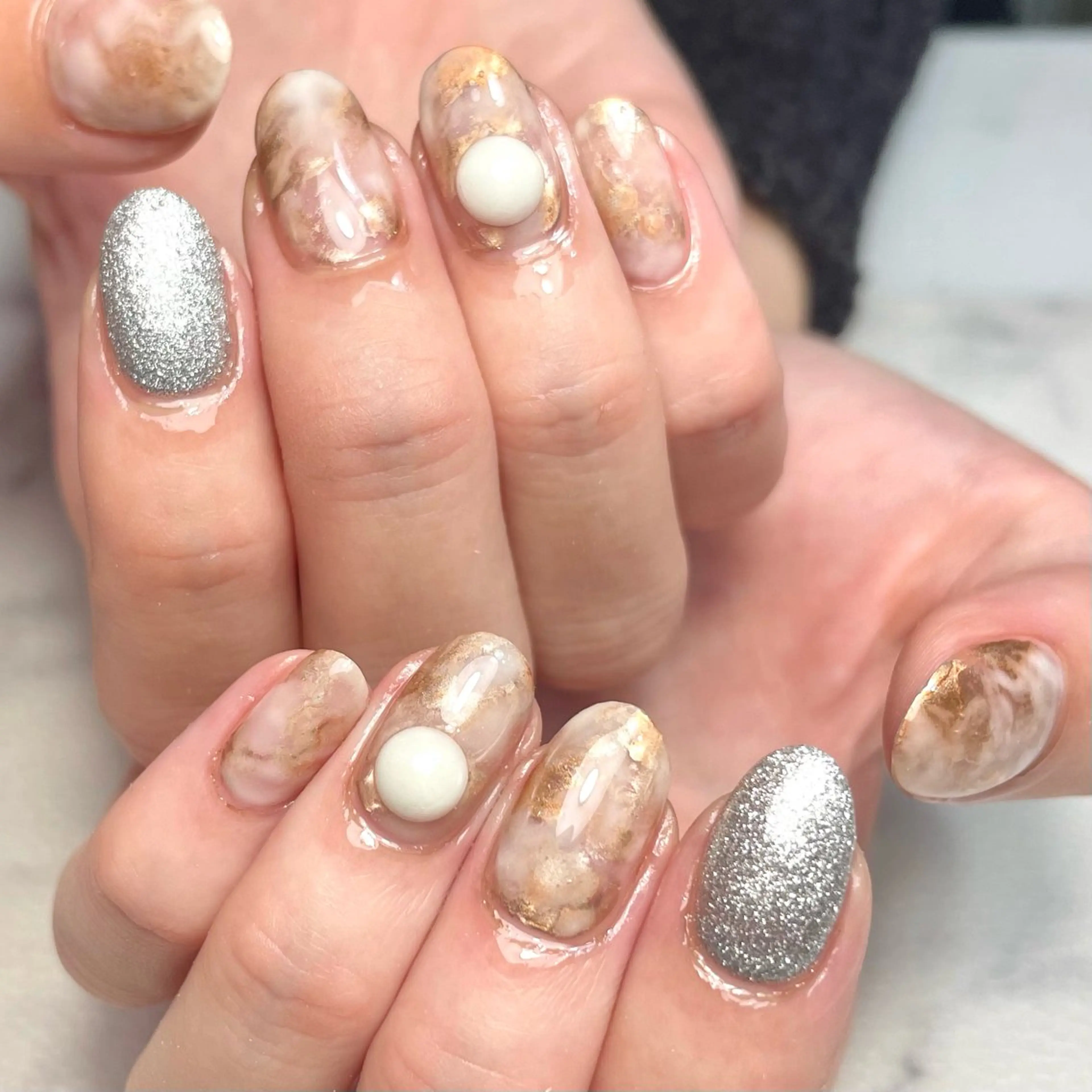 ネイル ハンドネイル 堀内 美里のネイルデザイン