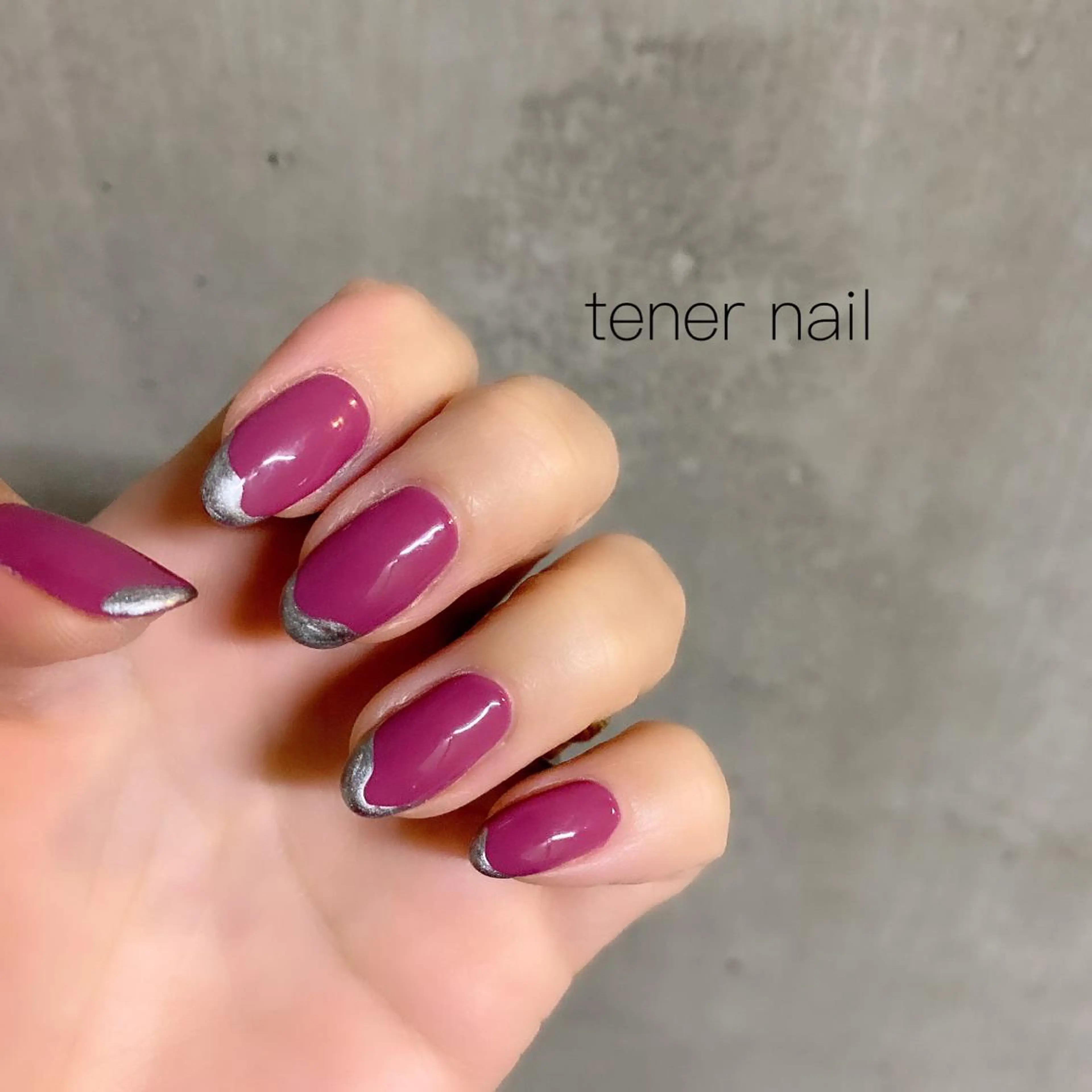 ネイル フレンチネイル テネルネイル tener nailのネイルデザイン