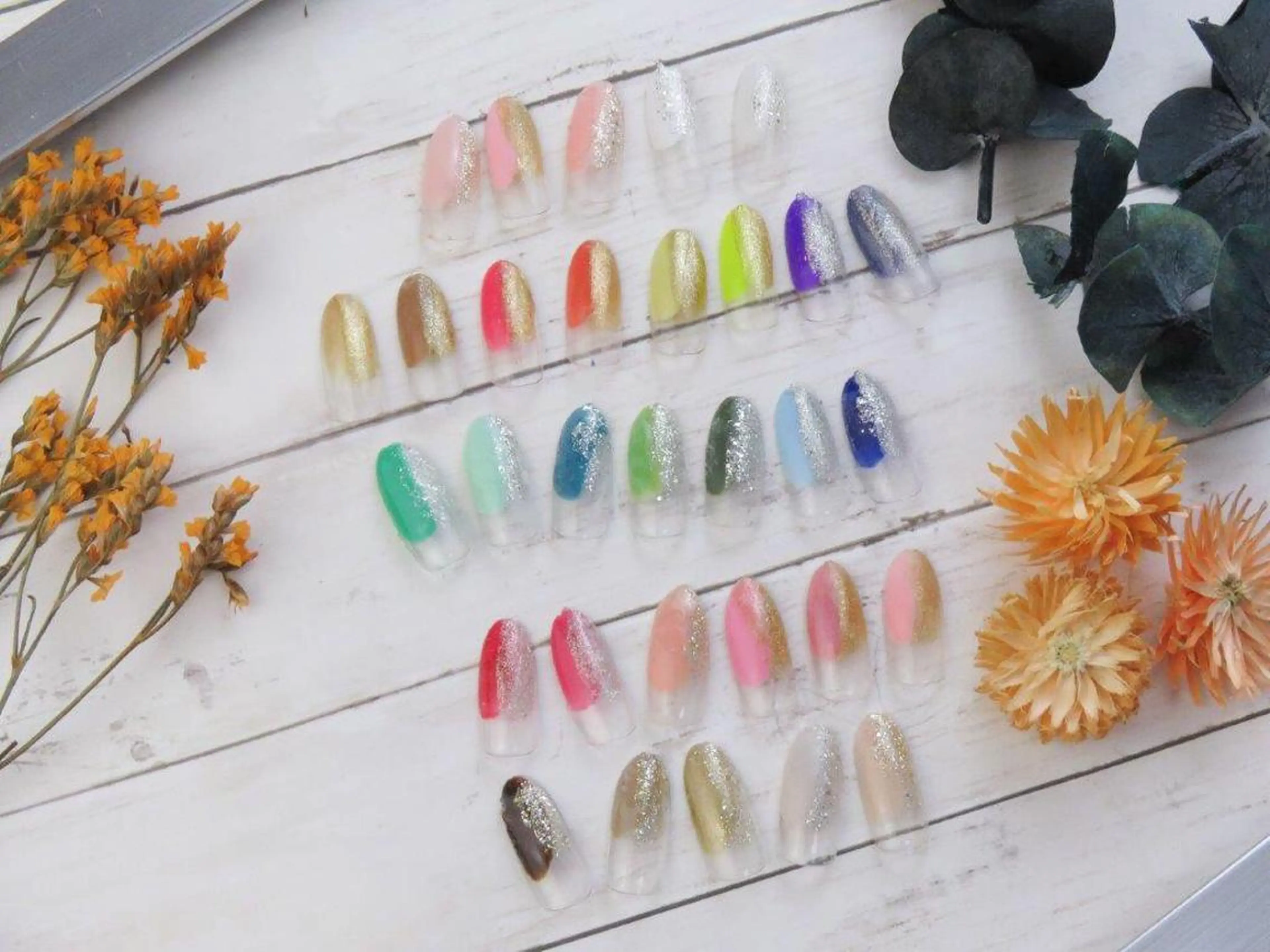 ネイル ニュアンスネイル 東十条muumii ネイルまつ毛のネイルデザイン