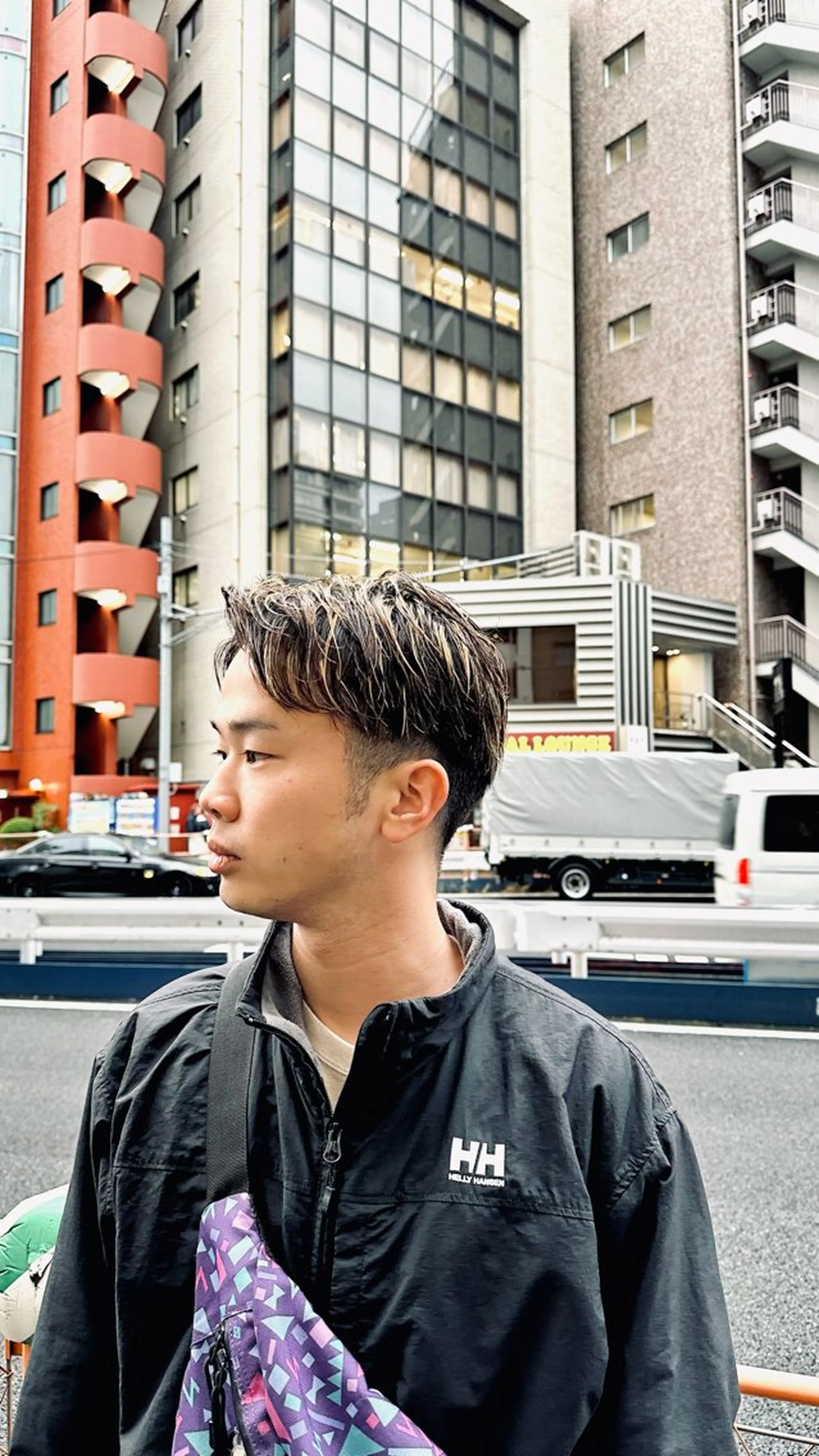 ショート カラー メンズ カット ヘアカラー 💈メンズパーマ💈 ナカザワ　　リョウのヘアスタイル