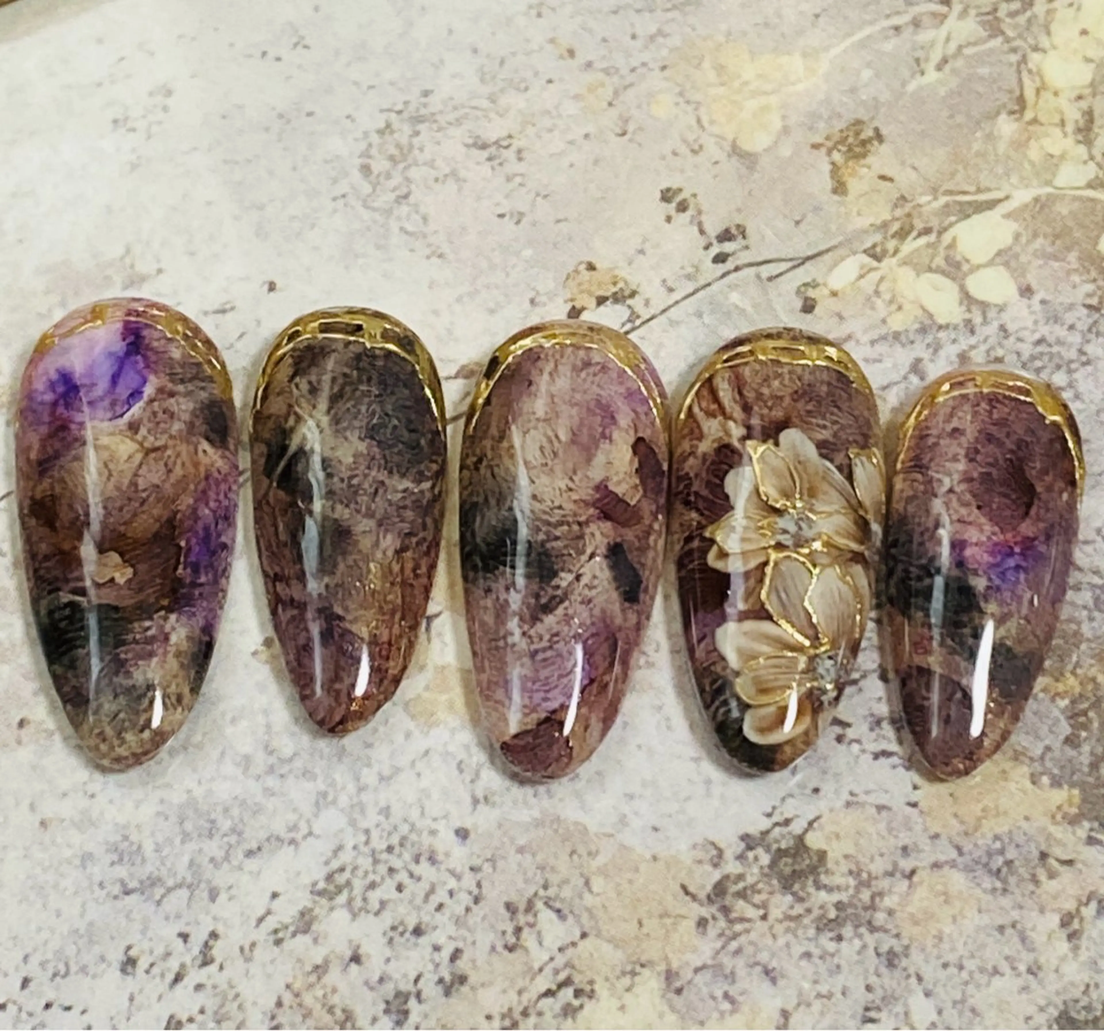 ネイル ハンドネイル 自宅ネイルサロン ♦️nuance♦️のネイルデザイン