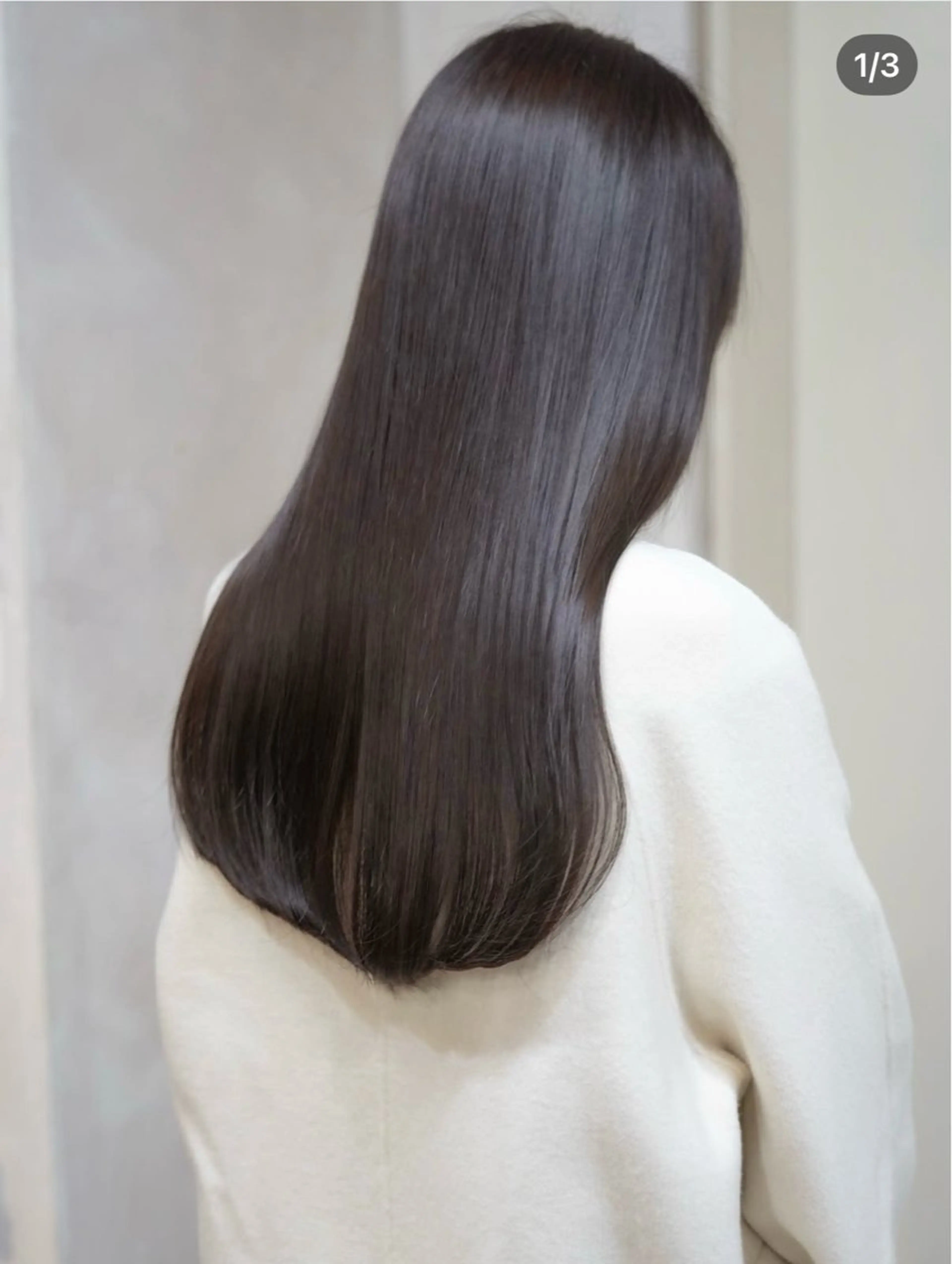 ロング カット ヘアカラー トリートメント ALLY 原宿のヘアスタイル