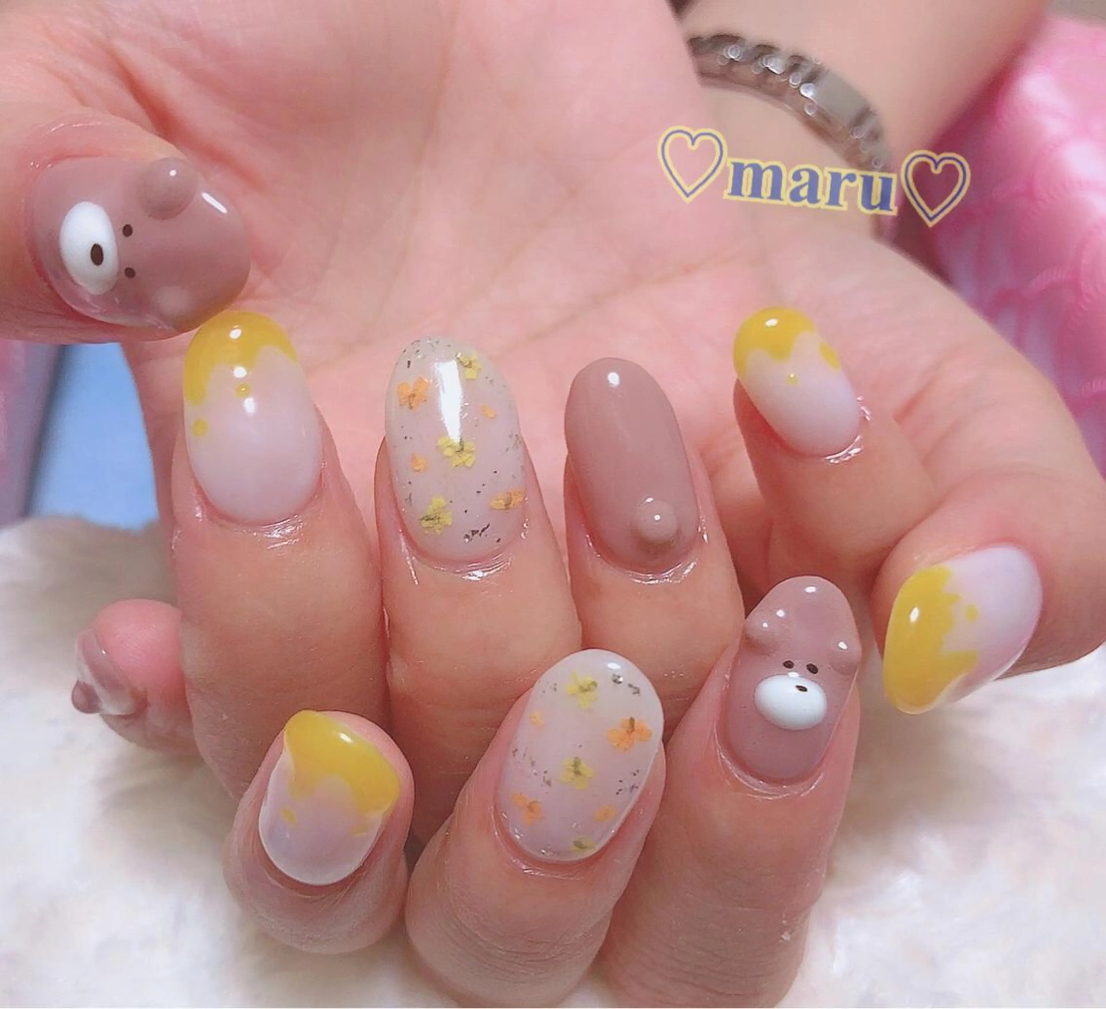 ネイル ハンドネイル フットネイル まるみ♡7/1〜値上 げ致します(>_<)のその他イメージ