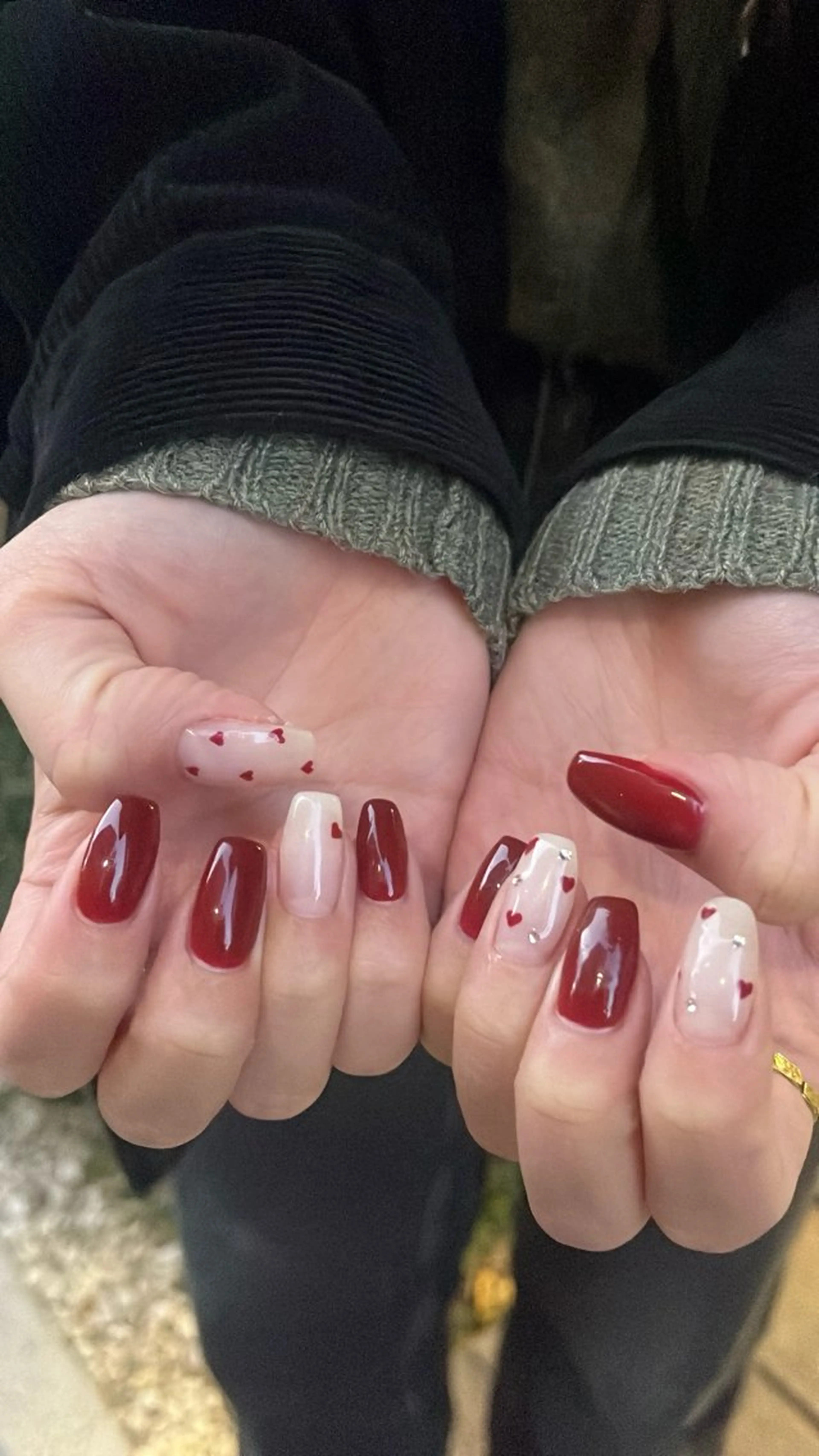 ネイル ニュアンスネイル シンプルネイル ハンドネイル SAKU nail 作島茜のネイルデザイン