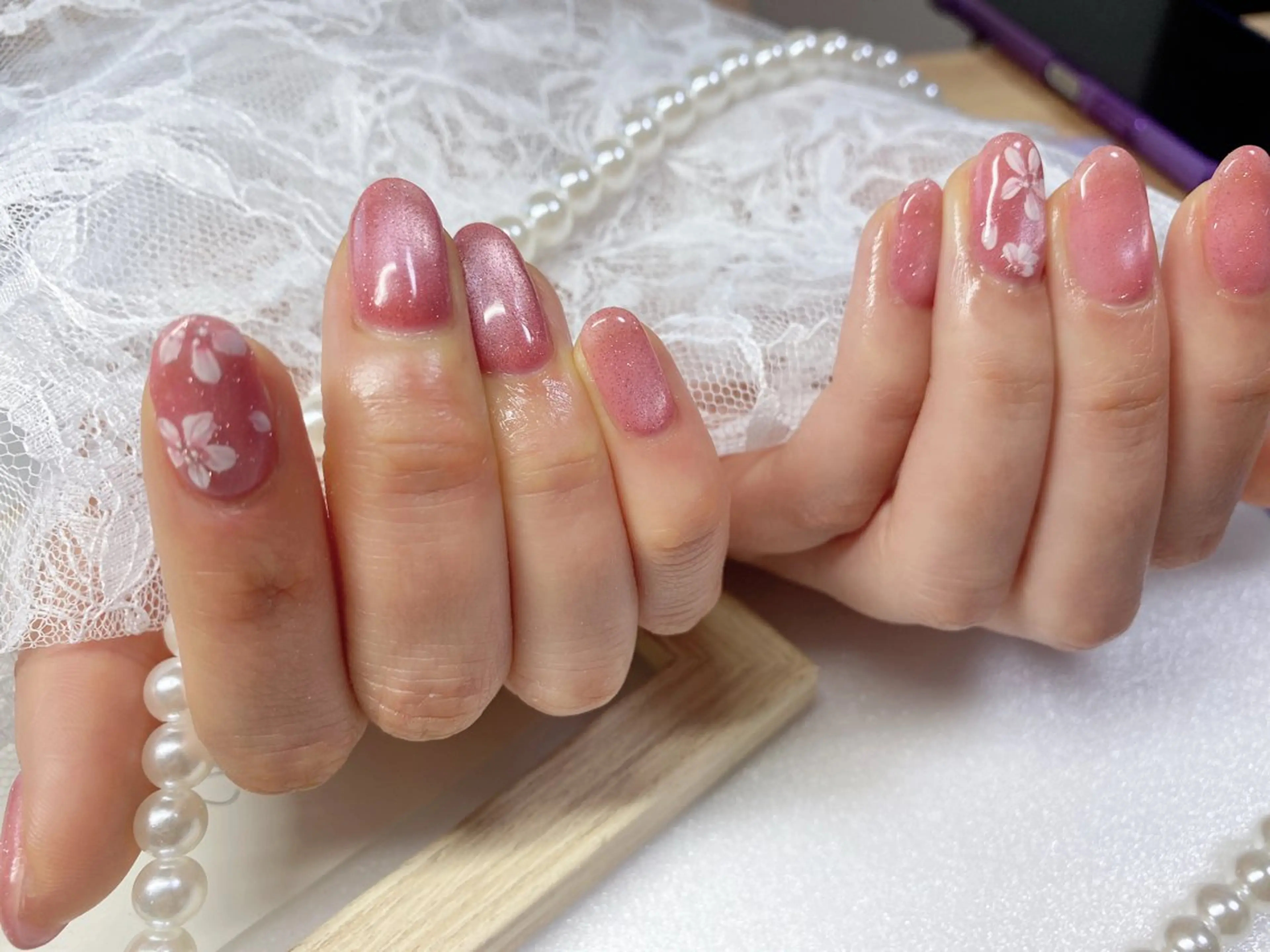 ネイル ピンク シンプルネイル 高橋 さえみのネイルデザイン