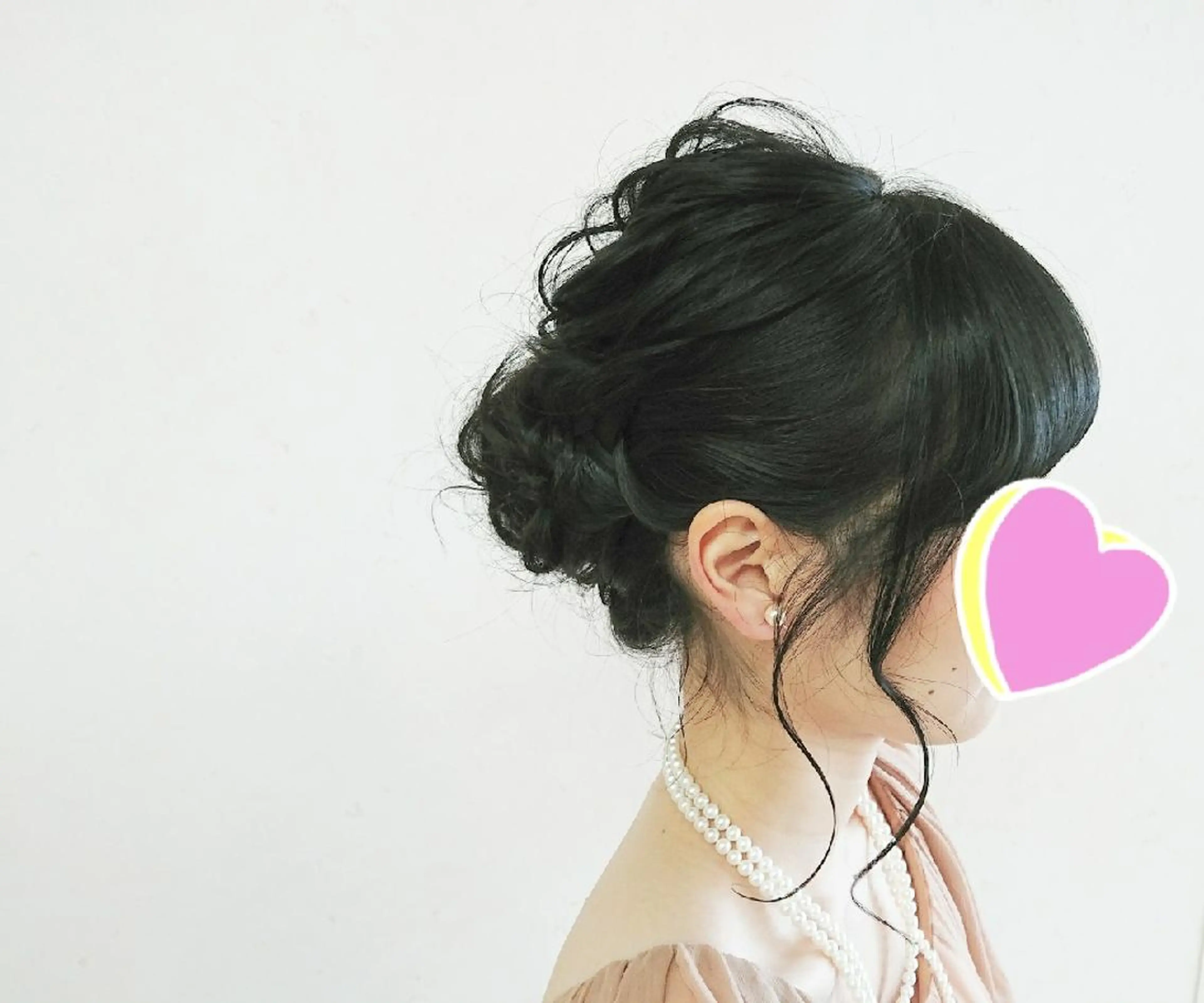 ロング ヘアアレンジ 結婚式・ブライダル 透明感ハイライト◎ 伊藤夏海のヘアスタイル