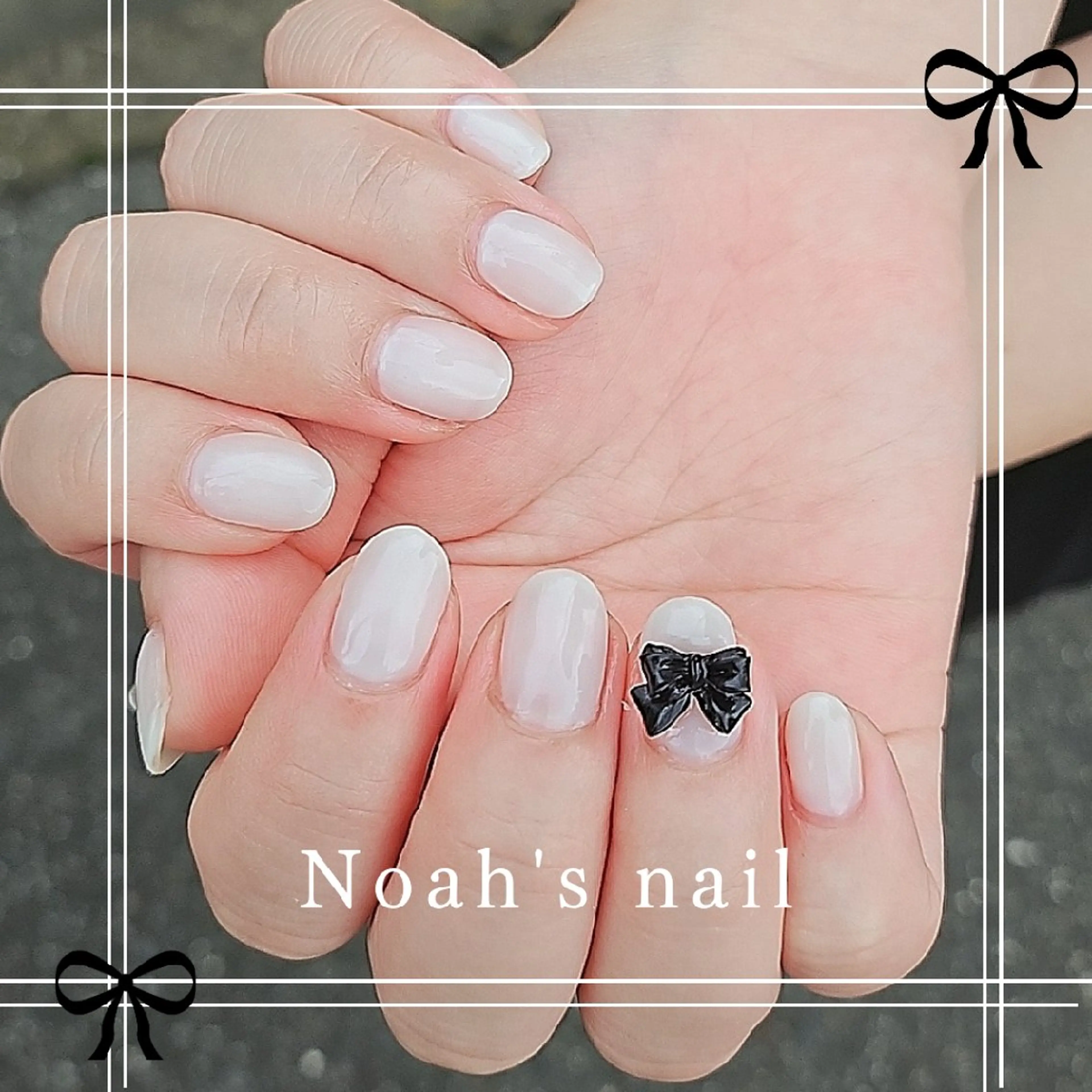 ネイル オーロラネイル ワンカラーネイル ハンドネイル Noah'snail   のネイルデザイン