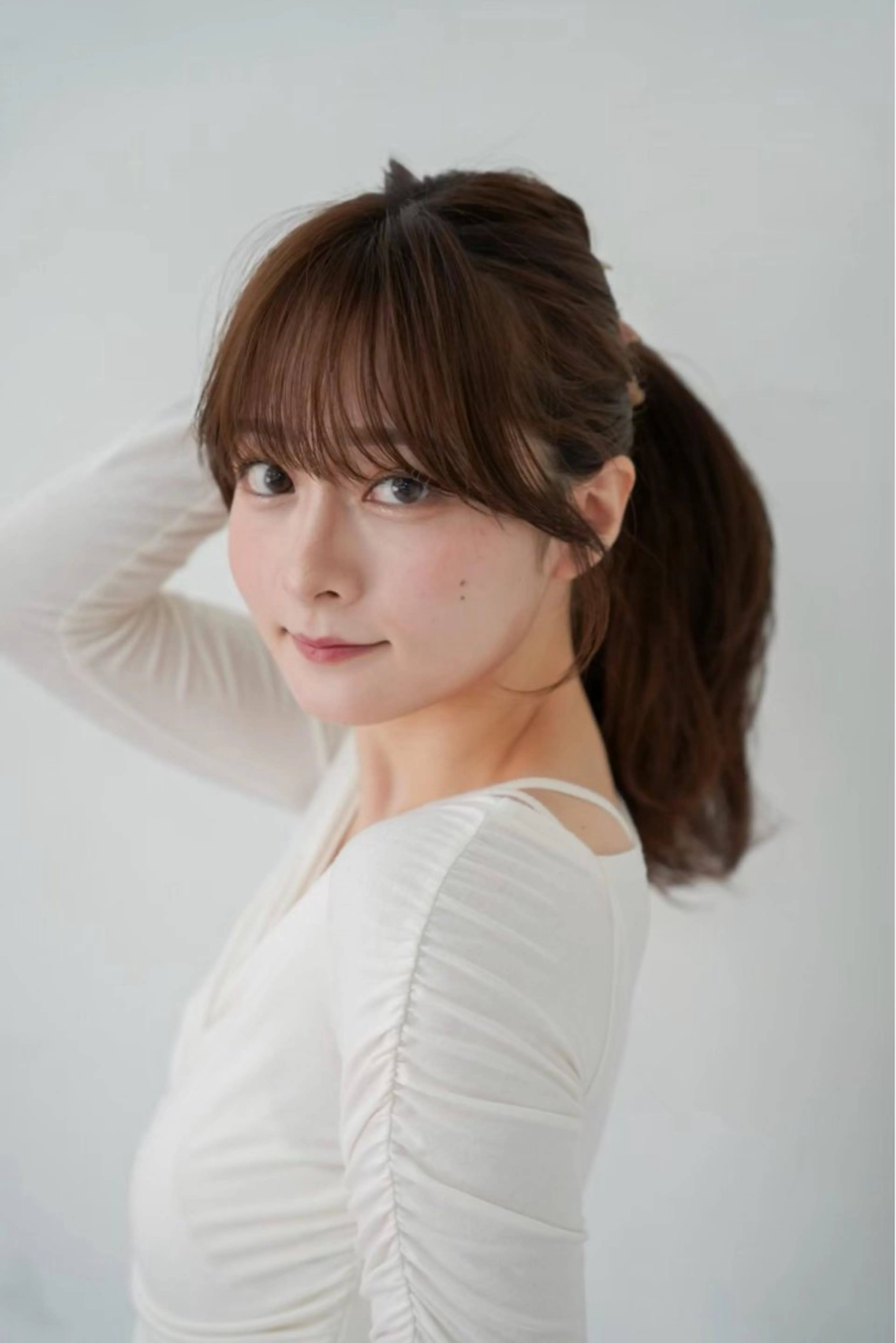 ミディアム カット ヘアカラー トリートメント _WHITE 天神店のヘアスタイル