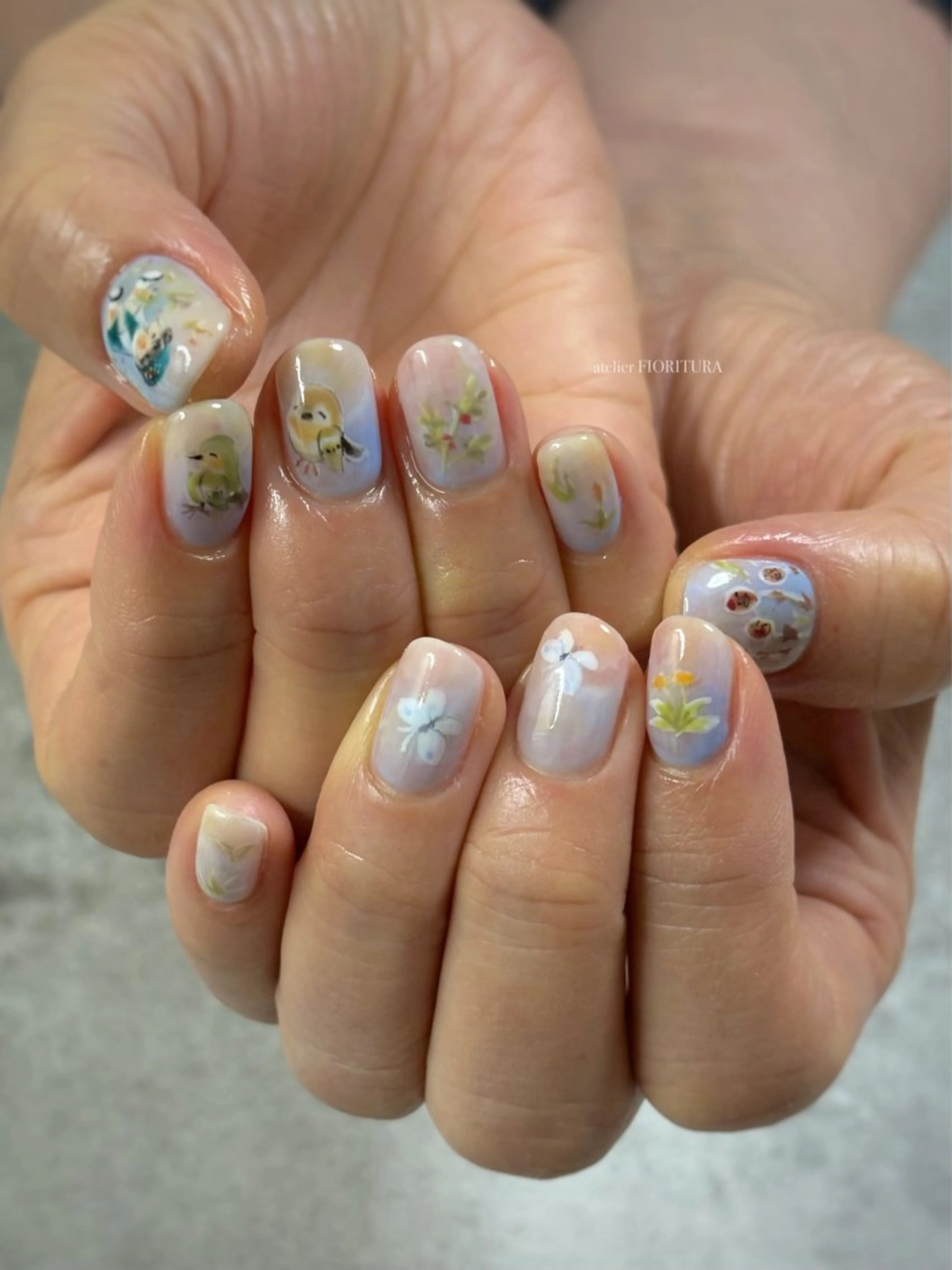 ネイル ハンドネイル FIORITURA Maikoのネイルデザイン
