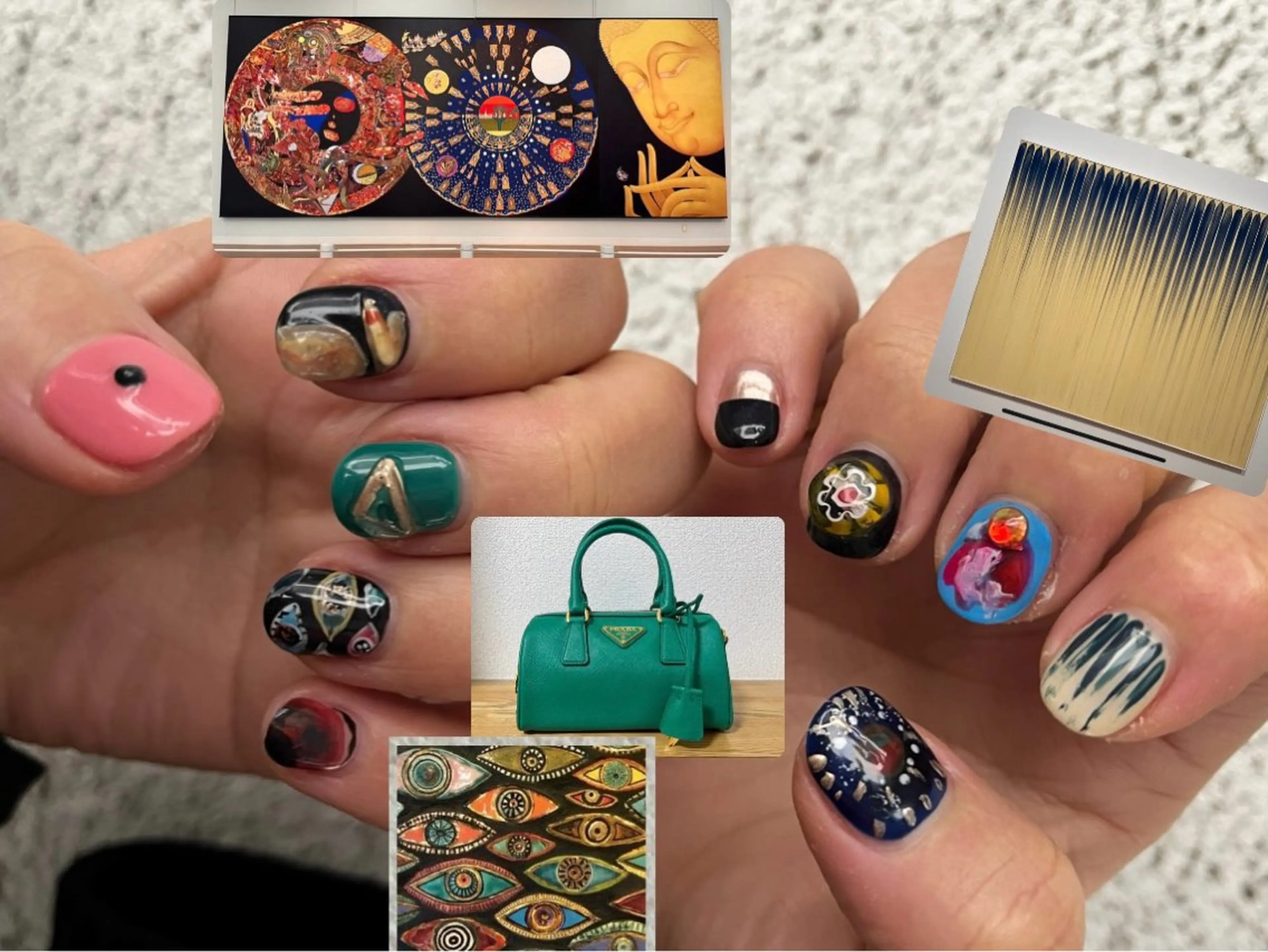 ネイル ハンドネイル アトリエ ○△□のネイルデザイン