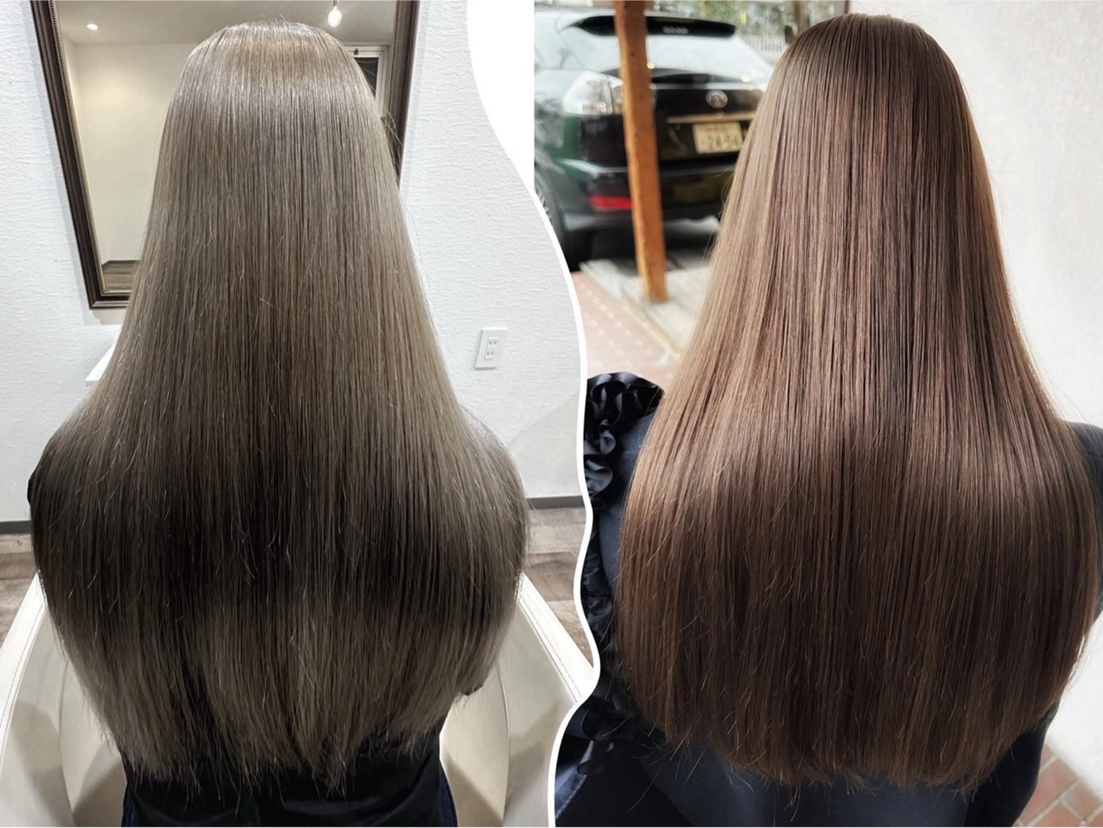 ロング 髪質改善 カワナ カエデのヘアスタイル