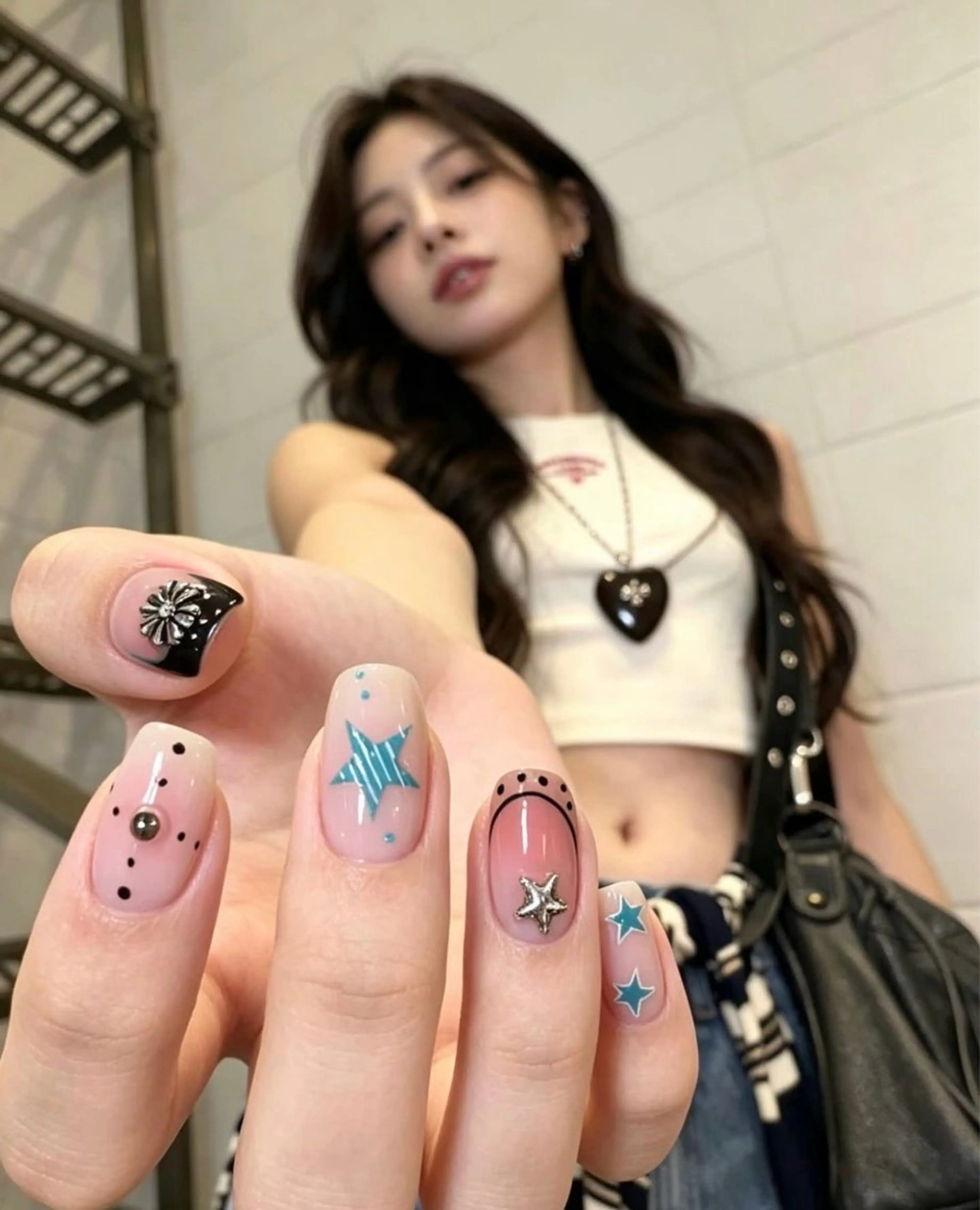 ネイル チークネイル フットネイル フレンチネイル グラデーション 韓国ネイル ハンドネイル YUKI NAILのネイルデザイン
