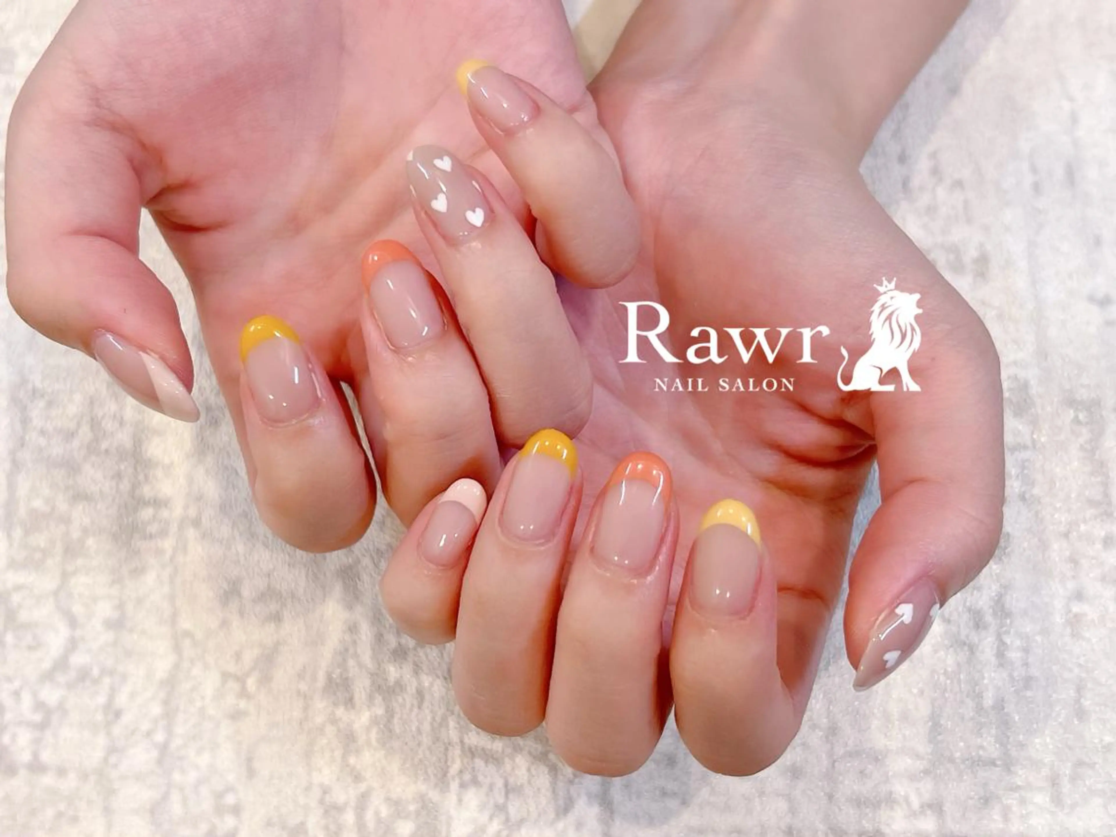 ネイル ハンドネイル Rawr / saoriのネイルデザイン
