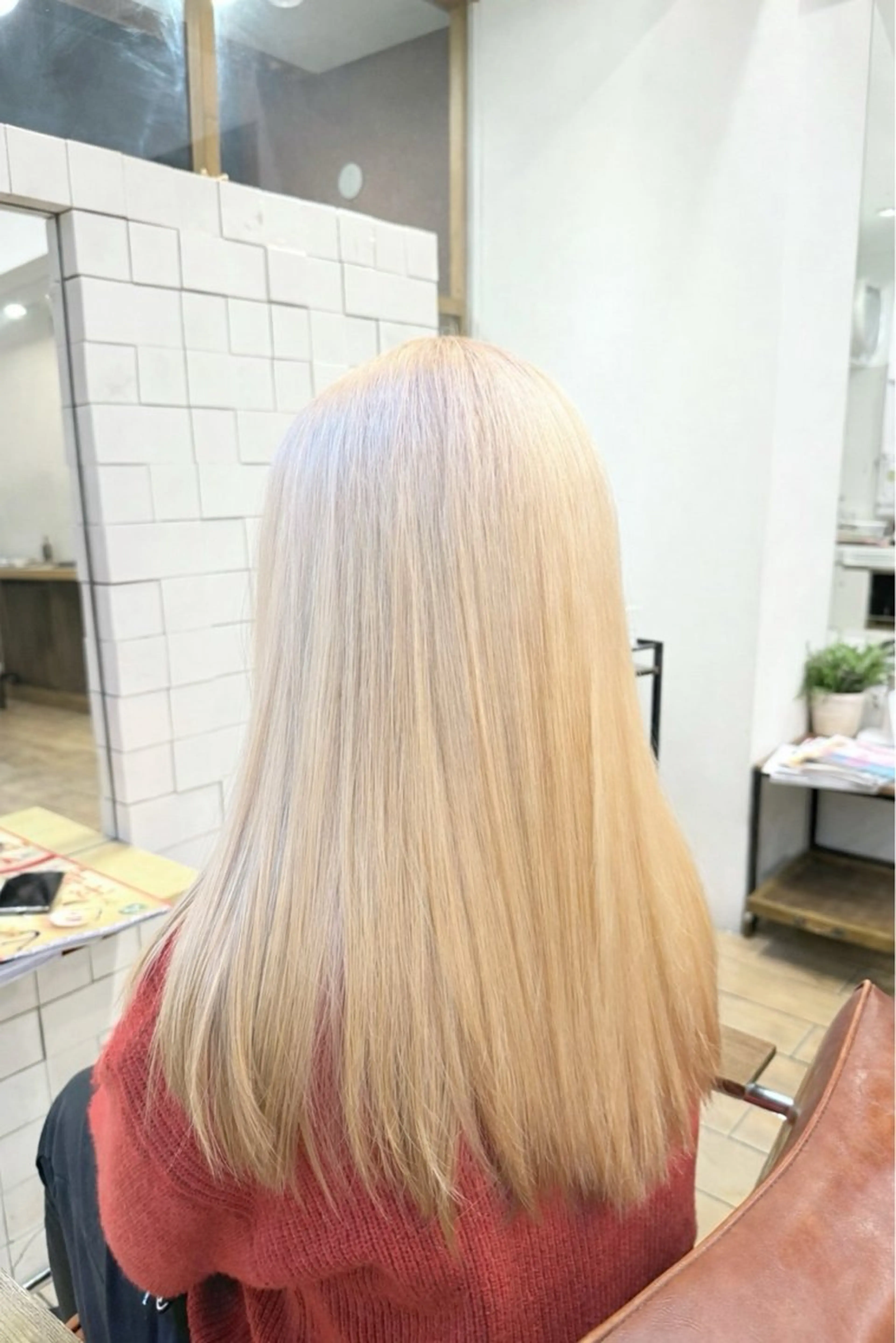 ロング カラー カット ヘアカラー 中野 亮のヘアスタイル