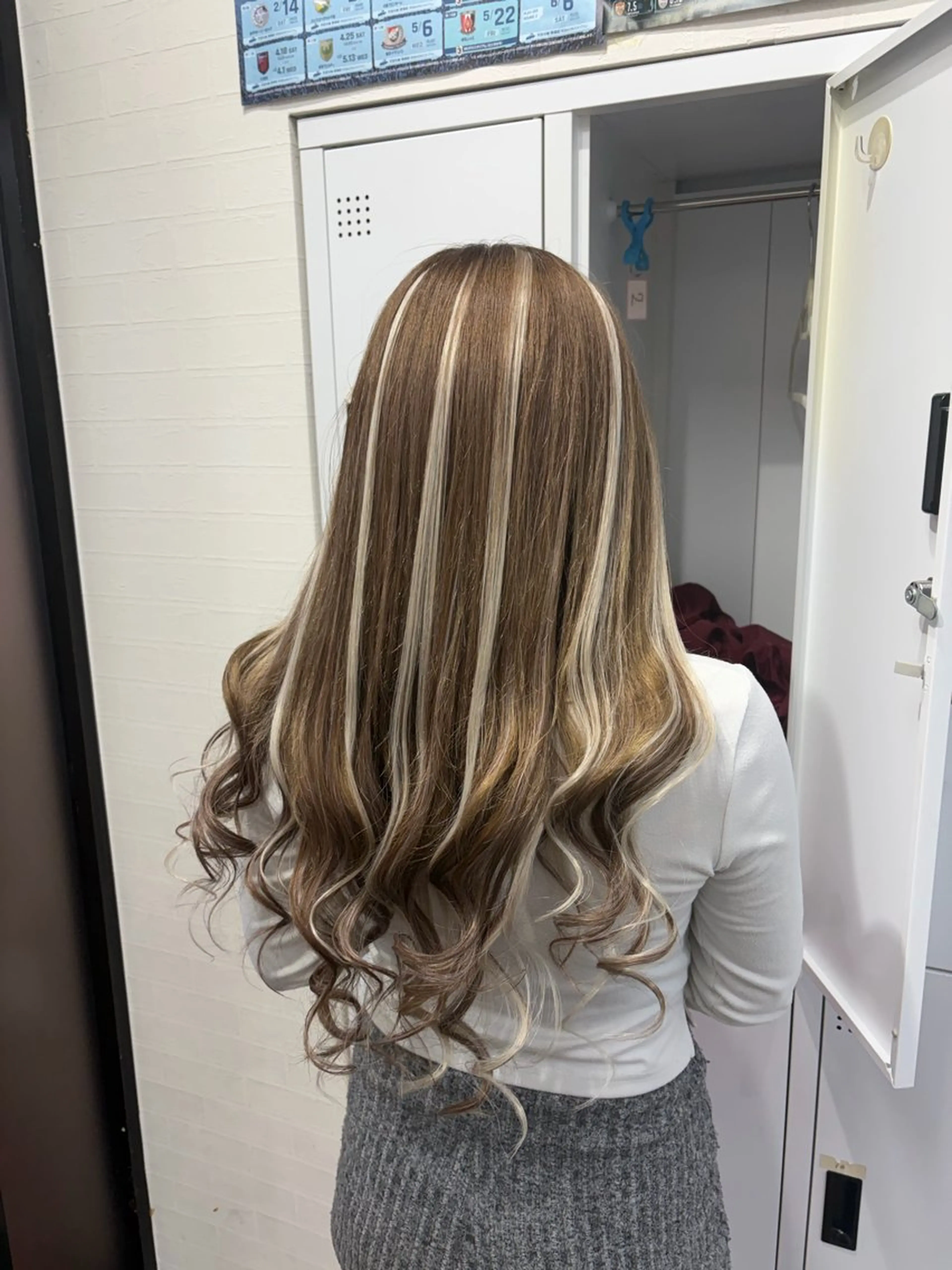 ロング ヘアカラー エクステ ⭐️U-topia ⭐️和泉田　りさ⭐️のヘアスタイル